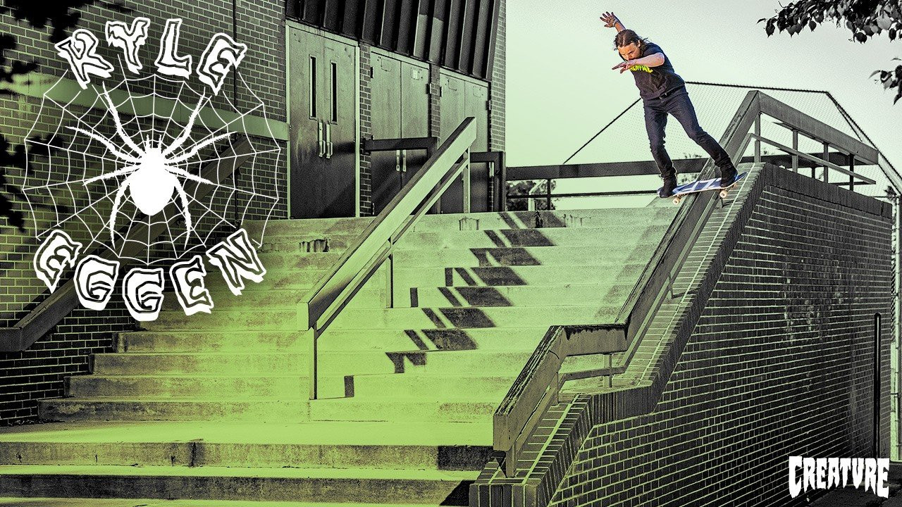 Subscribe: https://www.youtube.com/c/CreatureFiends<br /><br />Hot off the heels of his Lunatic Fringe, Kyle Eggen hits that Rocky Mountain High in the latest Creature Fiend part. Hailing from the Colorado Front Range, Kyle Eggen is a force to be reckoned with. Working graveyard shifts straight to the streets and back again. Feast your eyes on a stacked part of Hammers and Hail Mary's all in the name of Creature.<br /><br />Filmed and Edited by: Nathan Rowland<br /><br />LURK WITH US:<br />https://nhsskatedirect.com/pages/creature-skateboards<br />https://www.youtube.com/c/CreatureFiends<br />https://instagram.com/creaturefiends/ <br />https://www.tiktok.com/@creaturefiends<br />https://www.facebook.com/CreatureSkat...<br /><br /><br /><br />#CreatureSkateboards #Skateboarding #CreachTube