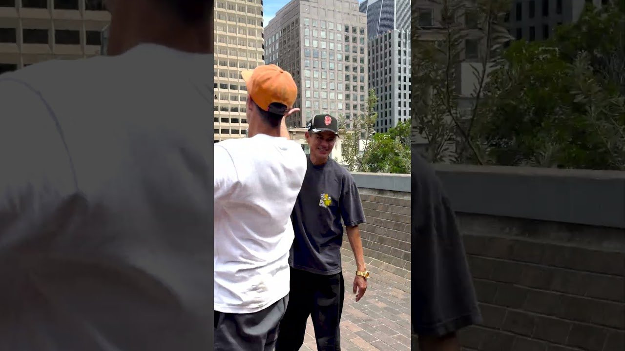 Chico Brenes and Mike Carroll at china bank filmed by HollaZack for FTC