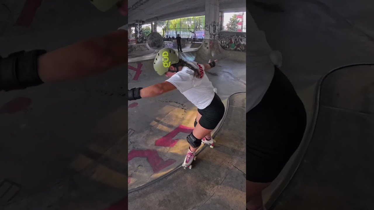 Flor Medina usa rodamientos Bones Big Balls. Disponibles en tu tienda de skate local. 🇦🇷