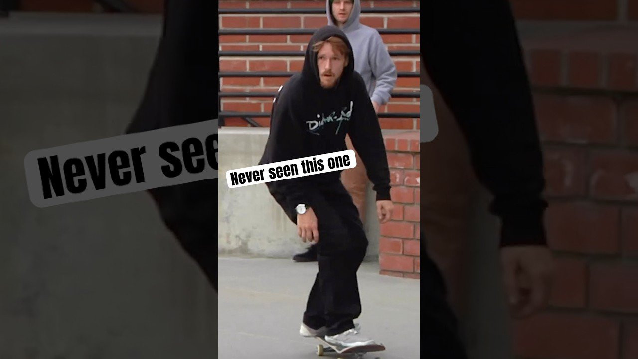 Boardslide heel flip<br /><br />Follow em for more! 👉 https://www.instagram.com/jordanmaxham?igsh=NTc4MTIwNjQ2YQ%3D%3D&utm_source=qr
