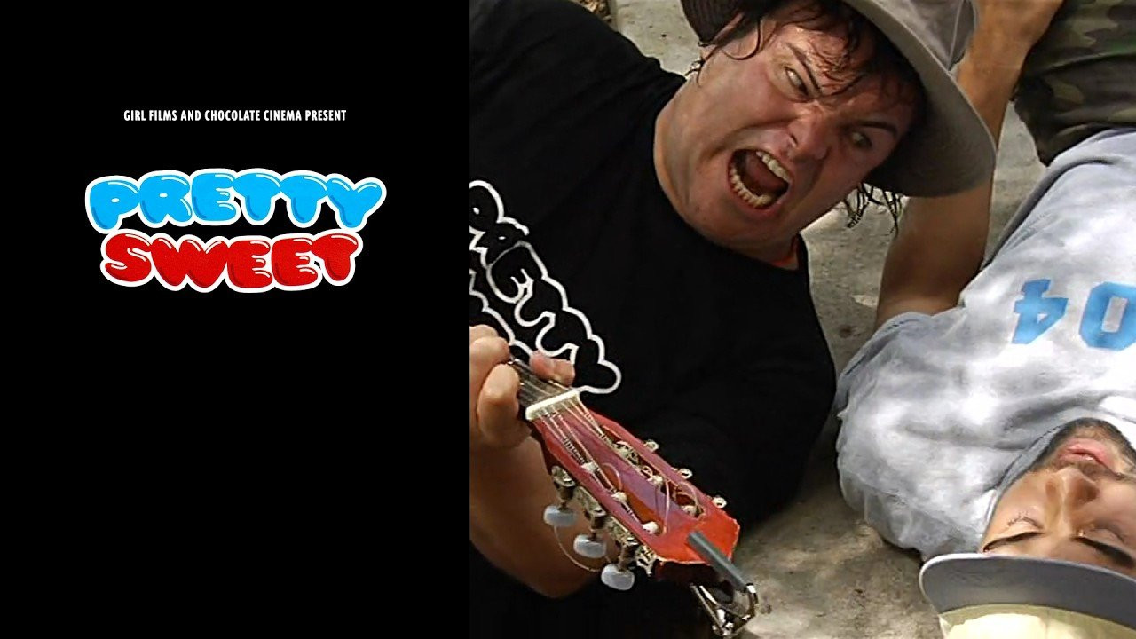 Girl Skateboards & Chocolate Skateboards Presents: “Pretty Sweet”<br /><br />Video by Ty Evans, Spike Jonze and Cory Weincheque for Girl Skateboards and Chocolate Skateboards. Featuring Alex Olson, Brandon Biebel, Brian Anderson, Chico Brenes, Chris Roberts, Cory Kennedy, Daniel Castillo, Elijah Berle, Eric Koston, Gino Iannucci, Guy Mariano, Jeron Wilson, Jesus Fernandez, Justin Eldridge, Kenny Anderson, Marc Johnson, Mike Carroll, Mikemo Capaldi, Raven Tershy, Rick Howard, Rick McCrank, Sean Malto, Stevie Perez and Vincent Alvarez.<br /><br />Chapters<br />0:00:00 Opening Credits<br />0:03:49 Intro<br />0:06:04 Vincent Alvarez<br />0:11:44 Cory Kennedy<br />0:17:39 Will Arnett<br />0:19:10 Raven Tershy<br />0:22:40 Mikemo<br />0:26:05 Jeron Wilson & Brandon Biebel<br />0:29:00 Dudes in Suits<br />0:29:59 Kenny Anderson, Eldridge, Roberts, Castillo & Iannucci<br />0:33:52 Stevie Perez<br />0:38:38 Alex Olson, Carroll & Anderson<br />0:42:49 Jesus Fernandez & Chico Brenes<br />0:45:39 Elijah Berle<br />0:50:32 Baby-B<br />0:52:51 Marc Johnson<br />0:57:24 Sean Malto<br />1:04:11 Guy Mariano & Koston<br />1:09:34 End Credits<br /><br />1:18:43 Los Angeles<br />1:26:29 Norcal<br />1:30:50 Europe<br />1:40:17 Central America<br />1:45:24 China<br />1:52:14 Northwest<br />1:55:47 US Trip<br />2:07:38 Baby-B Outtakes<br />2:10:34 Will Arnett Outtakes<br />2:15:45 Legends<br />2:20:57 Trailer<br /><br />If you have Proper Skate Videos Digitized VHS Tapes or DVDs, please feel free to join our Discord Server and help us to Archive old physical Skate Videos.<br /><br />Odysee: https://odysee.com/@SkateVideoLibrary<br />Discord: https://discord.me/skatevideolibrary<br /><br />Video: 1280x720p, 59.94fps, 6000 kbps<br />Audio: Stereo, 48.0 kHz, 128 kbps