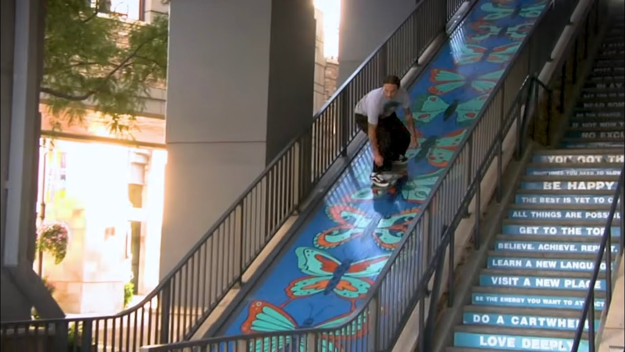 Hailing from Snowy Slat Lake City comes one of the most unique badass' to step on the board, Cameron Parkinson aka BIG TUNA with no excuses to make any spot skateable. SLC STAND UP!