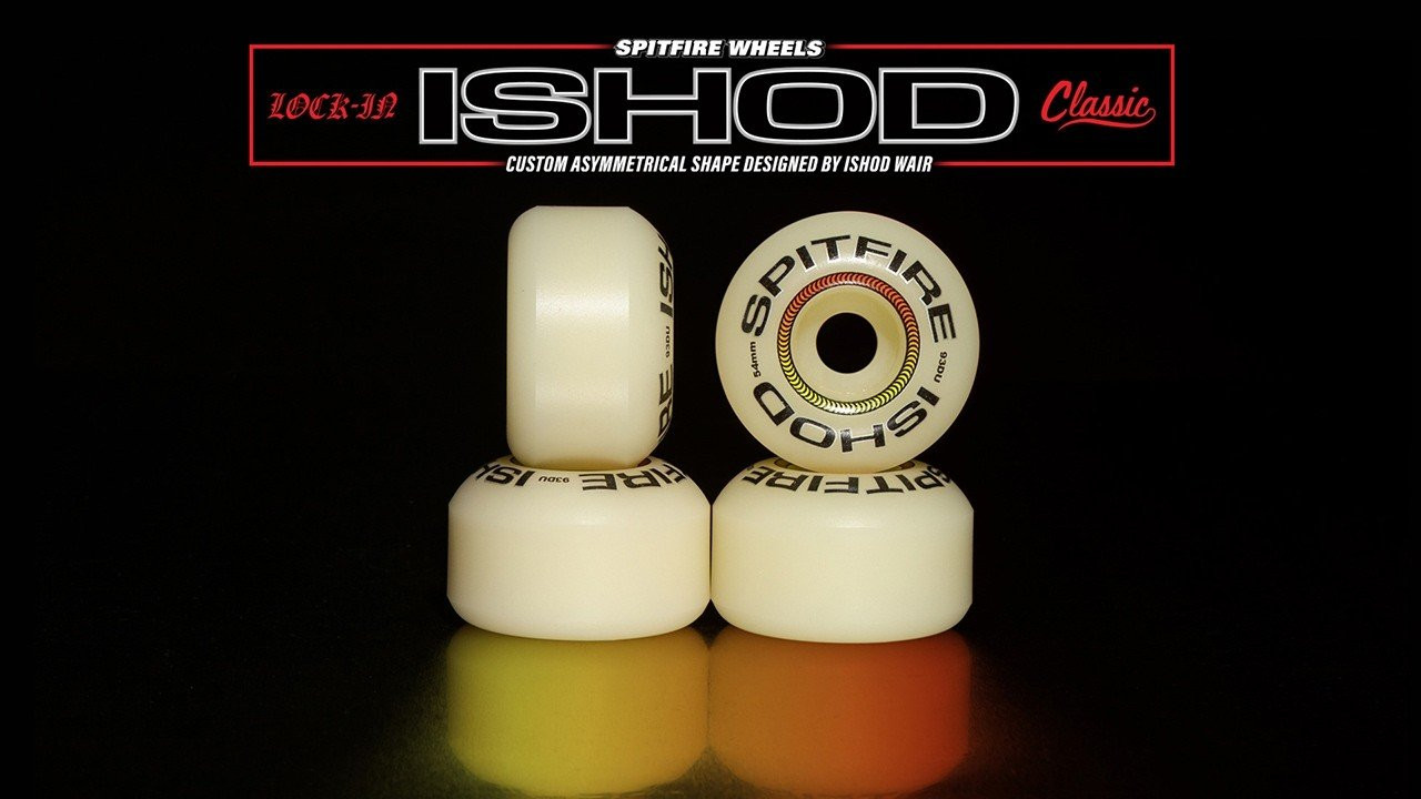 @ishodwair breaks down the details and backstory on how his custom Lock-In Classic shape came to be. Now available in both 93 and 99 Duros. Available in skate shops worldwide. <br /><br />https://www.spitfirewheels.com/<br />https://www.instagram.com/spitfirewheels/