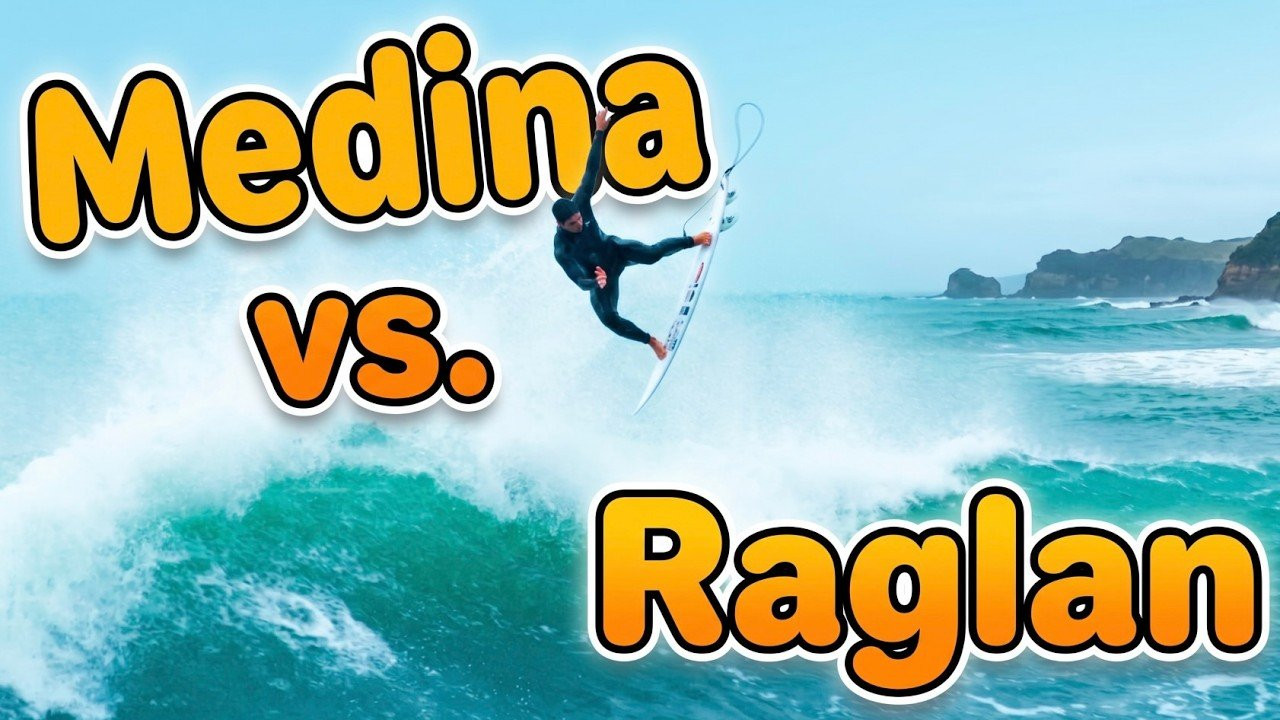 Stace Galbraith and Michael Ciaramella preview the Raglan CT event while the world's best sample the reeling lefthander for themselves. <br /><br />Can anyone beat Medina?!