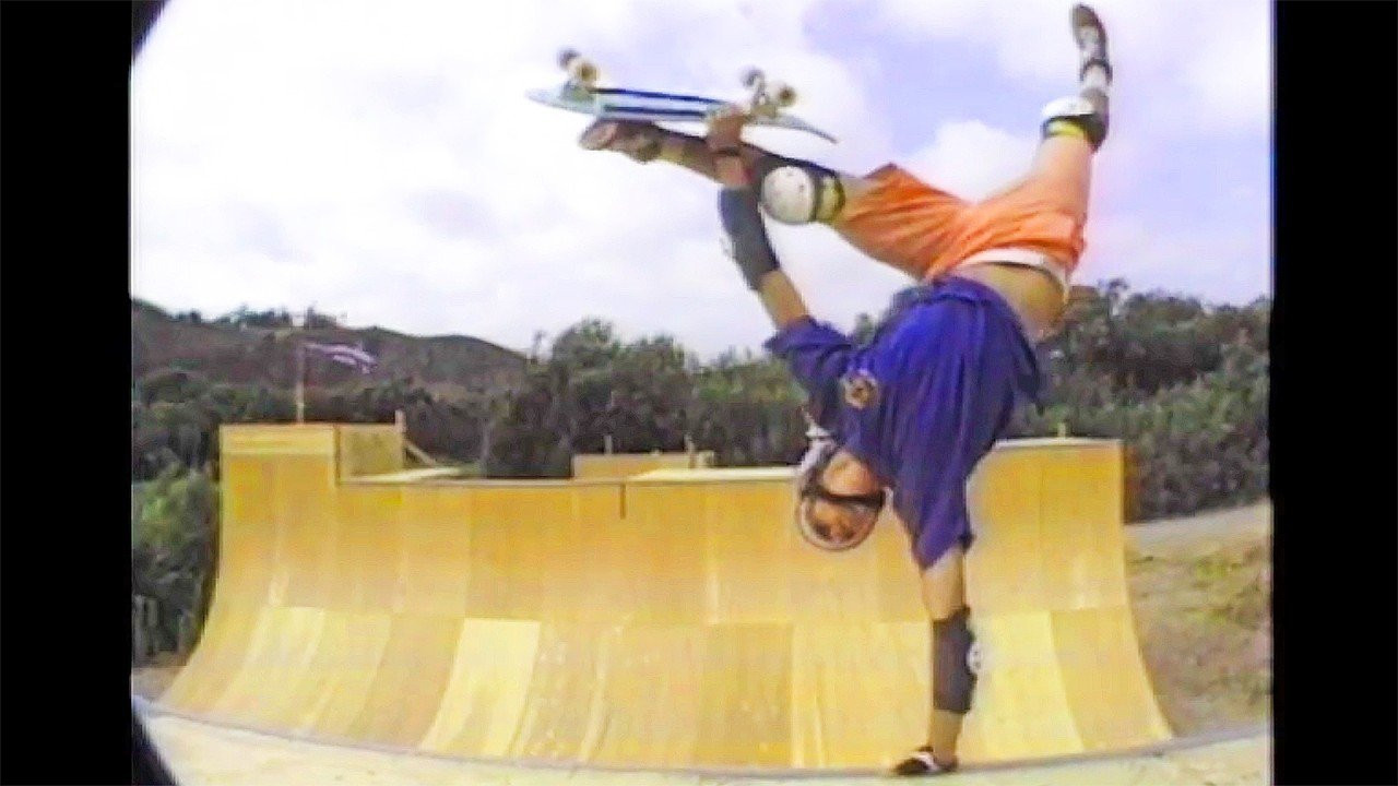 "The Search for Animal Chin" is widely considered one of the first skateboarding videos with an actual narrative plot instead of just a montage of tricks and music.<br /><br />That alone changed the format of skate videos permanently.<br /><br />Before "...Animal Chin," most skate videos were either contest footage or straightforward team promos.<br /><br />Stacy Peralta essentially turned a skate tape into a strange road movie/mythological quest film.<br /><br />Many skaters initially didn’t know what they were watching.<br /><br />Former Powell rider Eric Ricks said he thought it was “an actual Hollywood production with skateboarders in it.”<br /><br />The movie helped invent the idea that skateboarding videos could contain characters, comedy, mythology, cinematic editing, skits, recurring themes, and emotional arcs - all things later skate videos borrowed heavily from.<br /><br />The film effectively turned the Bones Brigade into rock stars and became a blueprint for how skate teams would market themselves afterward.<br /><br />Anthony Pappalardo at Vice argued the movie “changed skateboarding three times”: by redefining skate videos, by influencing how teams marketed themselves, by later inspiring skateboarding to rediscover fun after hyper-competitive excess.<br /><br />Director: Stacy Peralta<br />Writers: Paul Gross and John Smythe