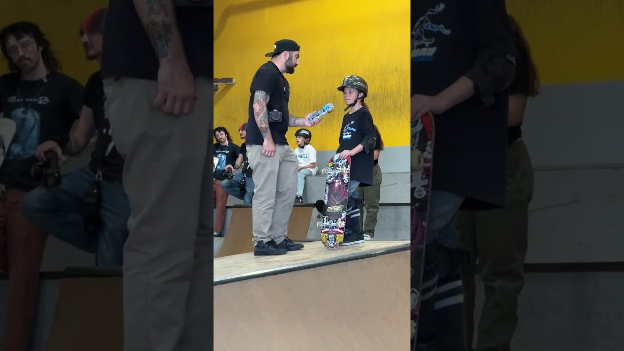 Chris stopped Reid for a quick chat at The Boardr Series at Louisville. Besides mentioning having fun of course, I love how he puts his thoughts on winning. “It’s not about winning, the goal is to do better than you did last time.” Progression for yourself and your own skateboarding, that’s what we’re here for. And fun! The numbers, rankings, placings, and all that are just bonuses if you do well overall.