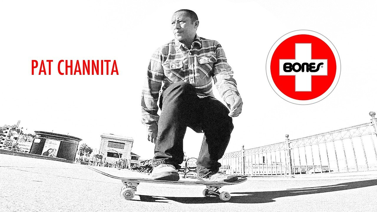 Pat Channita comes through with another solid video part to celebrate his 49th birthday. Filmed by Vern Laird and Ron Resurreccion. Edited by Vern Laird. Music by Souls of Mischief.