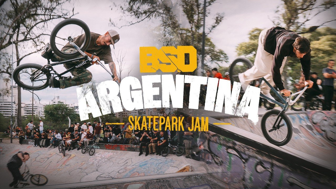 The BSD team comprising Gaspar Guendulain, Alex Donnachie, Denim Cox, Antonio Smallwood, Tam Roulston and Trent Lutzke kicked off three weeks in Argentina with a meet up and session at Parque Sarmiento Skatepark in Córdoba city. We were blown away with the turnout and good vibes from everyone on the day. Riders travelled from all over Argentina to ride and hang out with the crew and everyone made us feel super welcome. It's great to see how strong the scene is in Argentina and how many awesome riders there are, big up to to everyone for coming to hang out and session! Here's some of what went down over the day...<br /><br />El equipo de BSD, compuesto por Gaspar Guendulain, Alex Donnachie, Denim Cox, Antonio Smallwood, Tam Roulston y Trent Lutzke, dio inicio a tres semanas en Argentina con una juntada y sesión en el Skatepark del Parque Sarmiento, en la ciudad de Córdoba. Quedamos impresionados por la cantidad de gente que asistió y la buena vibra que hubo durante todo el día. Riders viajaron desde distintos puntos de Argentina para andar y pasar el rato con el team, y todos nos hicieron sentir súper bienvenidos. Es increíble ver lo fuerte que está la escena en Argentina y la cantidad de riders increíbles que hay. ¡Un enorme agradecimiento a todos los que se acercaron a compartir el día con nosotros! Acá va un poco de lo que pasó durante la jornada…<br /><br />Video by Dave Sowerby.<br /><br />#BMX #BSDFOREVER <br /><br />..............................<br /><br />BSD WEBSITE:<br />http://www.bsdforever.com​​<br /><br />BSD INSTAGRAM:<br />http://www.instagram.com/bsdforever​​<br /><br />BSD FACEBOOK:<br />http://www.facebook.com/bsdforever