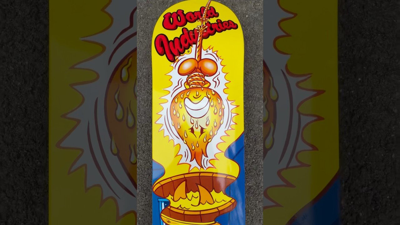 World industries wet dreams skateboard