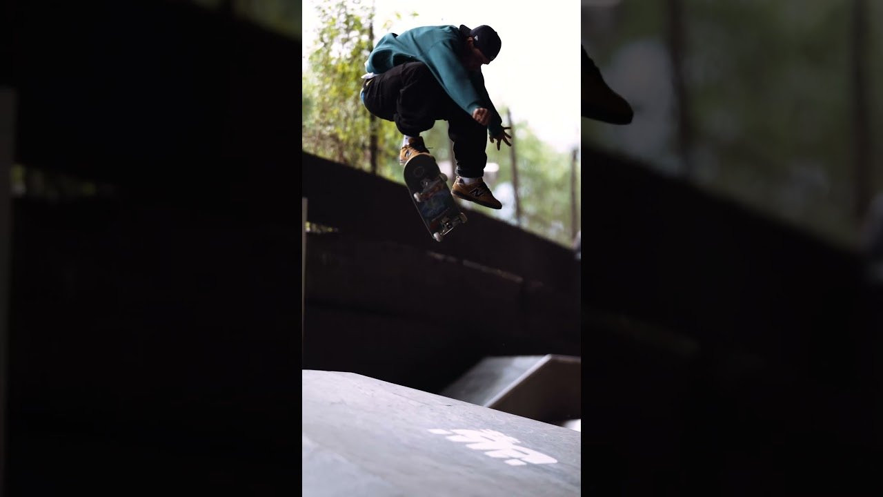 Tiago Lemos nollie heelflip, London May 16th 2026, BaySixty6 skatepark.