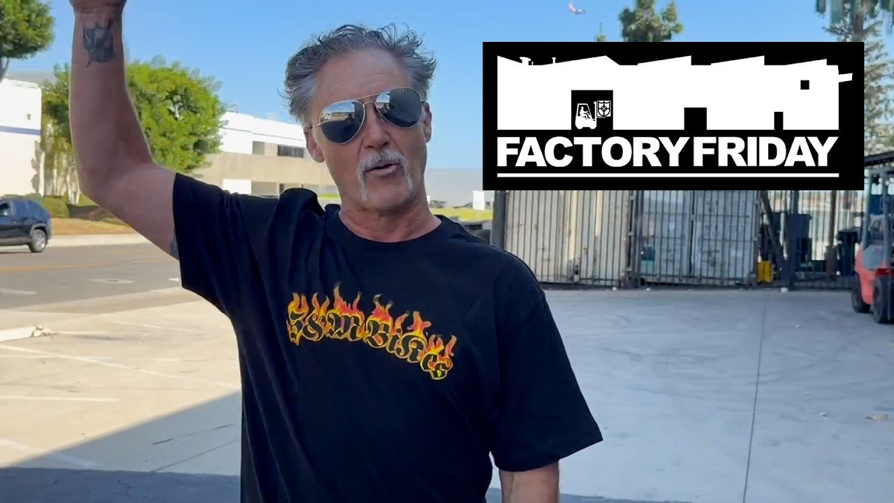 Here's your Factory Friday announcement that tomorrow is Sale Saturday in Santa Ana where Moeller will be making deals on all sorts of things from 10am - 3pm. Address is 1300 S. Lyon Street!<br /><br />Watch this week's episode to see what he'll be slangin' and stay to the end to see the Mad Dog frame get beefed up into a Bad Dog!<br /><br />Chromoly Hatchett final sample rundown next week!