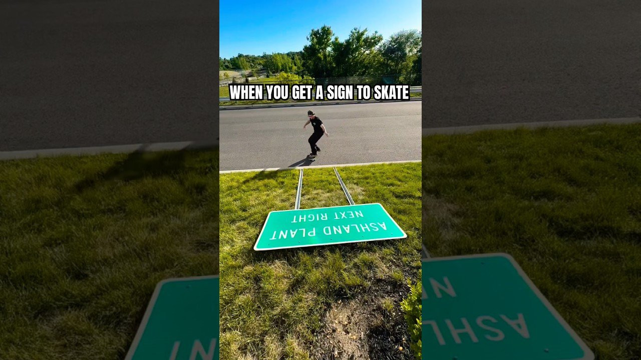 If only it was a u turn sign 😂<br /><br />Follow em for more! 👉 https://www.instagram.com/ya_man_gas?igsh=NTc4MTIwNjQ2YQ==