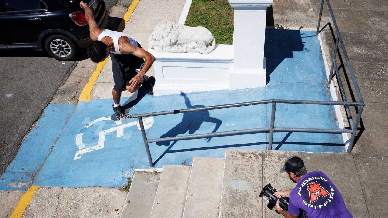 Classic Miami spots, a quick trip to Puerto Rico, and cameos from Nikolai, Cromer, Zion, and more; Andrew Skateshop puts it down for their scene and new limited Spitfire collection. <br /><br />Filmed and edited by Justin Stout. Additional filming by Dan Lundy<br /><br />Featuring: Josh Wolff, Rezza Honarvar, Anay Lopez, Chris Bussout Morgan, Nikolai Piombo, Henry Barco, Arthur Smith, Danny Dippalo, Grady Smith, Riley Pavey, Zion Wright, Brad Cromer, Gregory Pierre-Louis, Dan Lundy, Joel Meinholz