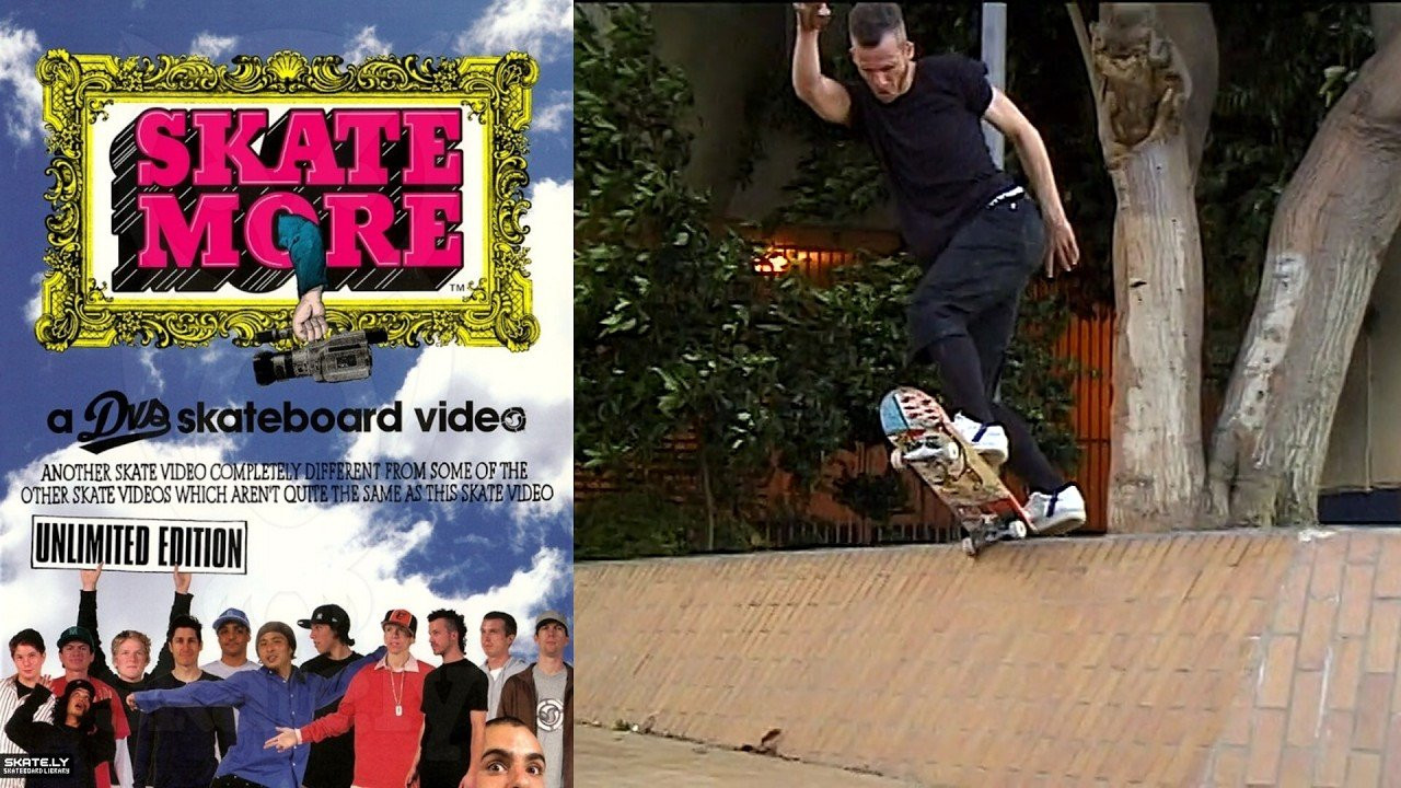 DVS Shoe Company Presents: “Skate More”<br /><br />Another Skate Video Completely Different From Some Of The Other Skate Videos Which Aren't Quite The Same As This Skate Video<br /><br />Video by Colin Kennedy for DVS Shoe Company. Featuring Alex Olson, Andrew Reynolds, Blake Davis, Brandon Biebel, Brian Wenning, Chico Brenes, Chris Haslam, Cooper Wilt, Daewon Song, Daniel Castillo, Dennis Busenitz, Gino Iannucci, Jason Dill, Jereme Rogers, Jeron Wilson, Justin Schulte, Keith Hufnagel, Kerry Getz, Mark Gonzales, Matt Taylor, Mike Carroll, Mike Maldonado, Mike Taylor, Pete Eldridge, Rick Howard, Robert Lopez, Steve Berra, Torey Pudwill and Zered Bassett.<br /><br />Chapters<br />00:00 Opening Credits<br />02:36 Mike Taylor<br />07:36 Kerry Getz<br />11:17 Keith Hufnagel<br />15:08 Jeron Wilson<br />18:10 Jason Dill<br />21:49 Chico Brenes<br />24:19 Daniel Castillo & Torey Pudwill<br />28:02 Zered Bassett & Dennis Busenitz<br />31:56 Jereme Rogers<br />35:10 Steve Berra<br />38:39 Daewon Song (muted due to copyright)<br />44:54 End Credits<br /><br />If you have Proper Skate Videos Digitized VHS Tapes or DVDs, please feel free to join our Discord Server and help us to Archive old physical Skate Videos.<br /><br />Odysee: https://odysee.com/@SkateVideoLibrary<br />Discord: https://discord.me/skatevideolibrary<br /><br />Video: 960x720p, 59.94fps, 6000 kbps<br />Audio: Stereo, 48.0 kHz, 128 kbps