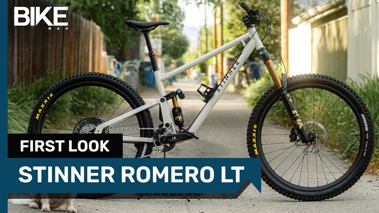 We've been following this bike pretty closely, and the Stinner Romero LT is finally here for testing, and it doesn't disappoint. We dive deeper into the ride feel and what the bike is all about in this first-look and ride review. <br /><br /><br />GET IT HERE: https://www.avantlink.com/click.php?tt=cl&mi=31517&pw=230137&ctc=BIKE-Video-StinnerRomero-DMCCOY-626&url=https%3A%2F%2Fwww.stinnerframeworks.com%2Fcollections%2Fromero-model-landing-page%3Fsrsltid%3DAfmBOoo1QBrDjKWaO60lg1D7WKEClCAKx6-XpTJc-kCaMmdx_VeSWhij<br /><br />Read the full article: https://www.bikemag.com/mountain-bike-gear/first-impressions-stinner-romero-lt<br /><br />Deven’s Gear used in this video:<br />Shimano GE900HS MTB Shoes: https://backcountry.tnu8.net/c/3422340/358742/5311?subId1=BIKE-video-devenspicksshimanoshoes-0426&u=https%3A%2F%2Fwww.backcountry.com%2Fb%2Fshimano-ge900hs-mountain-bike-shoe-mens<br />OneUp Carbon Bars: https://backcountry.tnu8.net/c/3422340/358742/5311?subId1=BIKE-video-devenspicksoneupcarbon-0426&u=https%3A%2F%2Fwww.backcountry.com%2Fb%2Foneup-components-carbon-handlebar%3FCMP_SKU%3DOUC0011%26MER%3D0406%26skid%3DOUC0011-BLA-S20MRIS%26clickid%3DXdHRXBS2CxycRrIW36WbBWhYUku1IvWVRw2cXk0%26irgwc%3D1%26afsrc%3D1%26ircid%3D5311%26irpid%3D3586222%26utm_medium%3DAffiliate%26utm_source%3DYouTube%26utm_campaign%3DOnlineTrackingLink%26utm_term%3D%26utm_content%3D<br />Fox SpeedFrame RS Helmet: https://rei.pxf.io/c/3422340/1448521/17195?subId1=BIKE-video-devenspicksfoxhelmet-0426&u=https%3A%2F%2Fwww.rei.com%2Fproduct%2F245174%2Ffox-speedframe-rs-mips-bike-helmet%3Fsku%3D2451740005%26CAWELAID%3D120217890019728251%26irclickid%3DXdHRXBS2CxycRrIW36WbBWhYUku1IvXlRw2cXk0%26cm_mmc%3Daff_IM-_-3586222-_--_--_-YouTube%26irgwc%3D1%26afsrc%3D1<br /><br />DISCLOSURE<br />Review unit provided for testing but does not influence opinion. Clicking the affiliate links above helps support the channel at no extra cost to you.