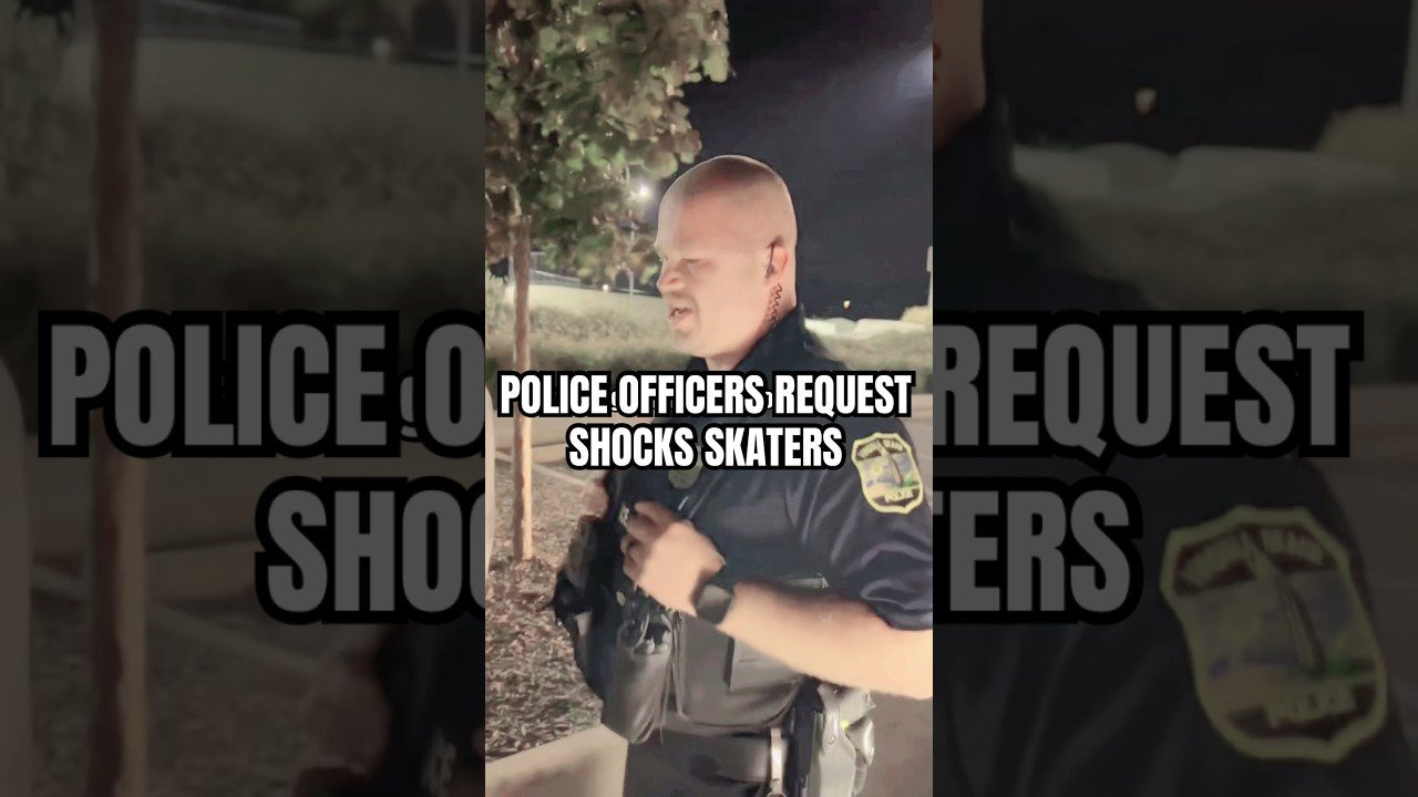 Cop asks to see his favorite trick!<br /><br />Follow em for more 👉 https://www.instagram.com/sergeyfilmz?igsh=NTc4MTIwNjQ2YQ==