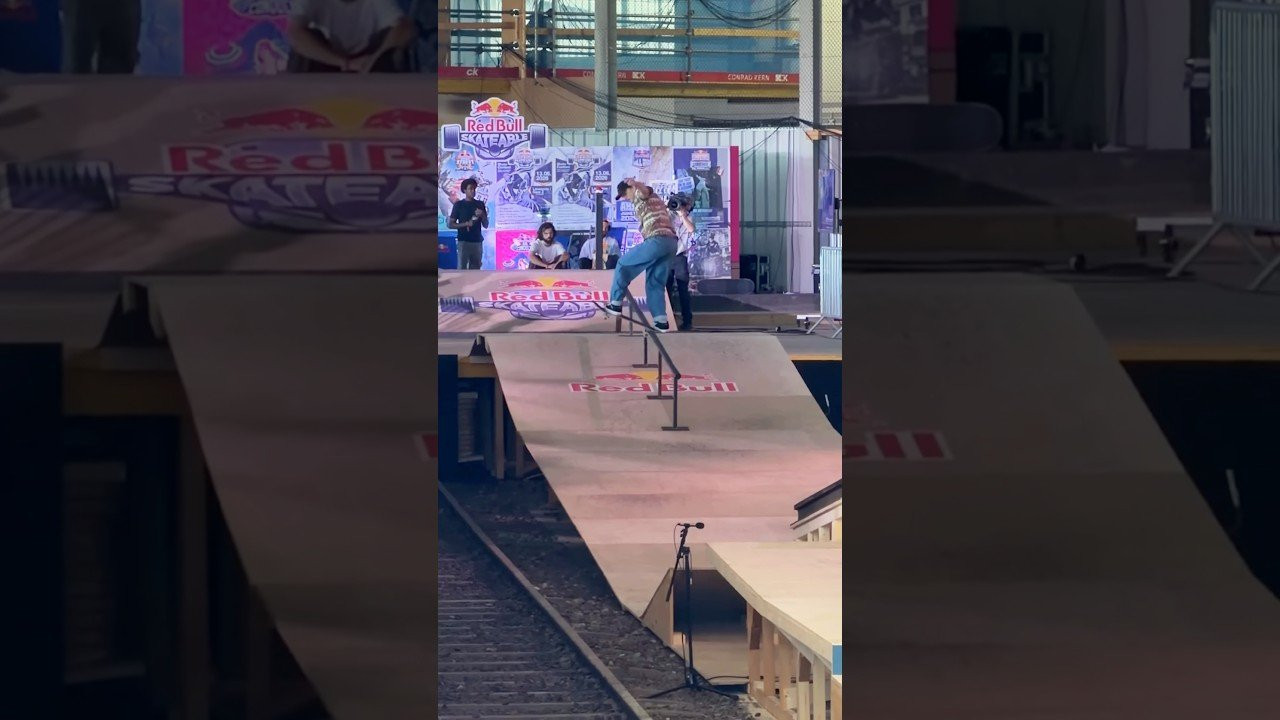 don’t mind missing a connection here <br /><br />here’s what went down at red bull skateable