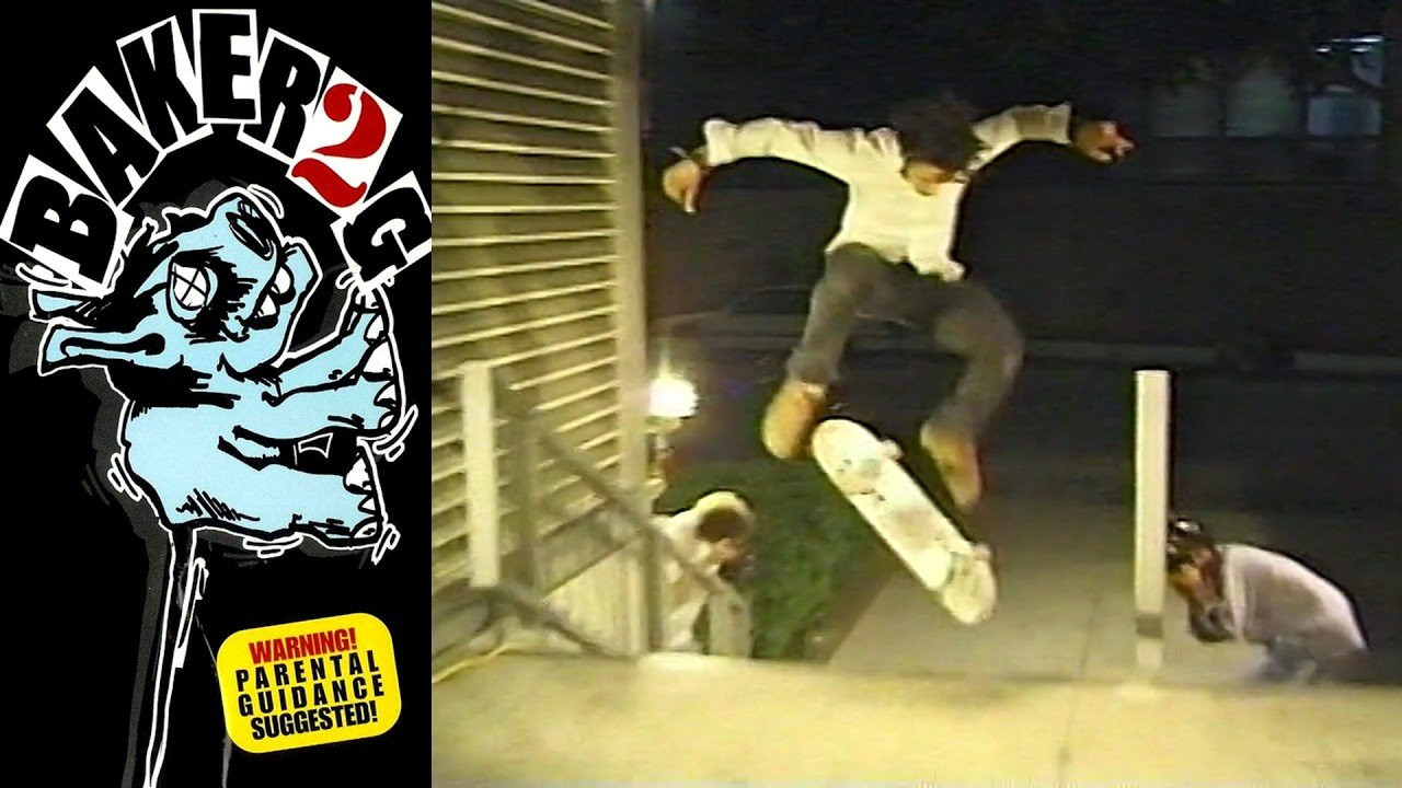 Baker Skateboards Presents: “Baker 2G”<br /><br />“You’re just a f@!$%ing waiter”<br /><br />A Baker Skateboards video featuring Ali Boulala, Andrew Reynolds, Atiba Jefferson, Beagle, Brad Hayes, Brian Sumner, Brian Wenning, Dustin Dollin, Elissa Steamer, Erik Ellington, Evan Hernandez, Giovanni Reda, Heath Kirchart, Jeff Lenoce, Jim Greco, Knox Godoy, Louie Felony, Mike Maldonado, Rick Kosick, Ryan Thomas, Scott Copalman, Shane Heyl, Terry Kennedy, Tim O’ Connor and more.<br /><br />Chapters<br />00:00 Intro<br />04:27 Knox Godoy Intro<br />05:19 Knox Godoy<br />06:21 Jeff Lenoce Intro<br />06:37 Jeff Lenoce<br />09:56 Evan Hernandez Intro<br />10:08 Evan Hernandez<br />11:21 Mike Maldonado Intro<br />11:34 Mike Maldonado<br />15:31 Jim Greco Intro<br />16:45 Jim Greco<br />21:06 Andrew Reynolds Intro<br />21:38 Andrew Reynolds<br />27:28 Dustin Dollin Intro<br />28:30 Dustin Dollin<br />32:19 Terry Kennedy & Heath Kirchart Intro<br />33:30 Terry Kennedy & Heath Kirchart<br />35:11 Brian Sumner Intro<br />35:19 Brian Sumner<br />37:15 Elissa Steamer Intro<br />37:39 Elissa Steamer<br />38:39 Brad Hayes Intro<br />39:01 Brad Hayes<br />50:35 Piss Drunx<br />54:32 Ali Boulala Intro<br />55:36 Ali Boulala<br />58:16 Outro Montage<br /><br />If you have Proper Skate Videos Digitized VHS Tapes or DVDs, please feel free to join our Discord Server and help us to Archive old physical Skate Videos.<br /><br />Odysee: https://odysee.com/@SkateVideoLibrary<br />Discord: https://discord.me/skatevideolibrary<br /><br />Video: 960x720p, 59.94fps, 6000 kbps<br />Audio: Stereo, 48.0 kHz, 128 kbps
