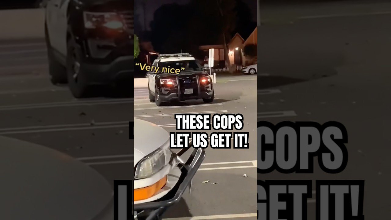 LUCKY INTERACTION WITH POLICE!