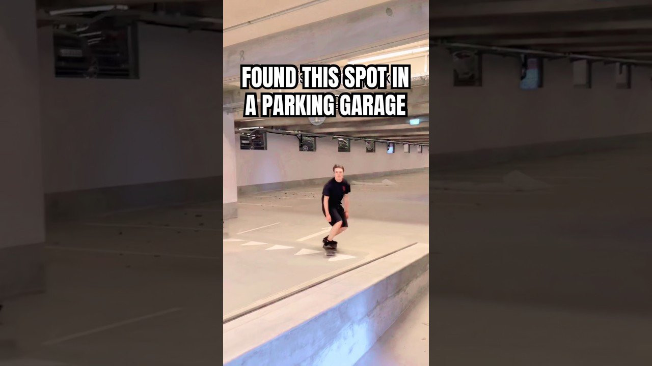 Dream spot in a parking garage! <br /><br />Follow em! 👉 https://www.instagram.com/nicklassundgaard?igsh=NTc4MTIwNjQ2YQ==