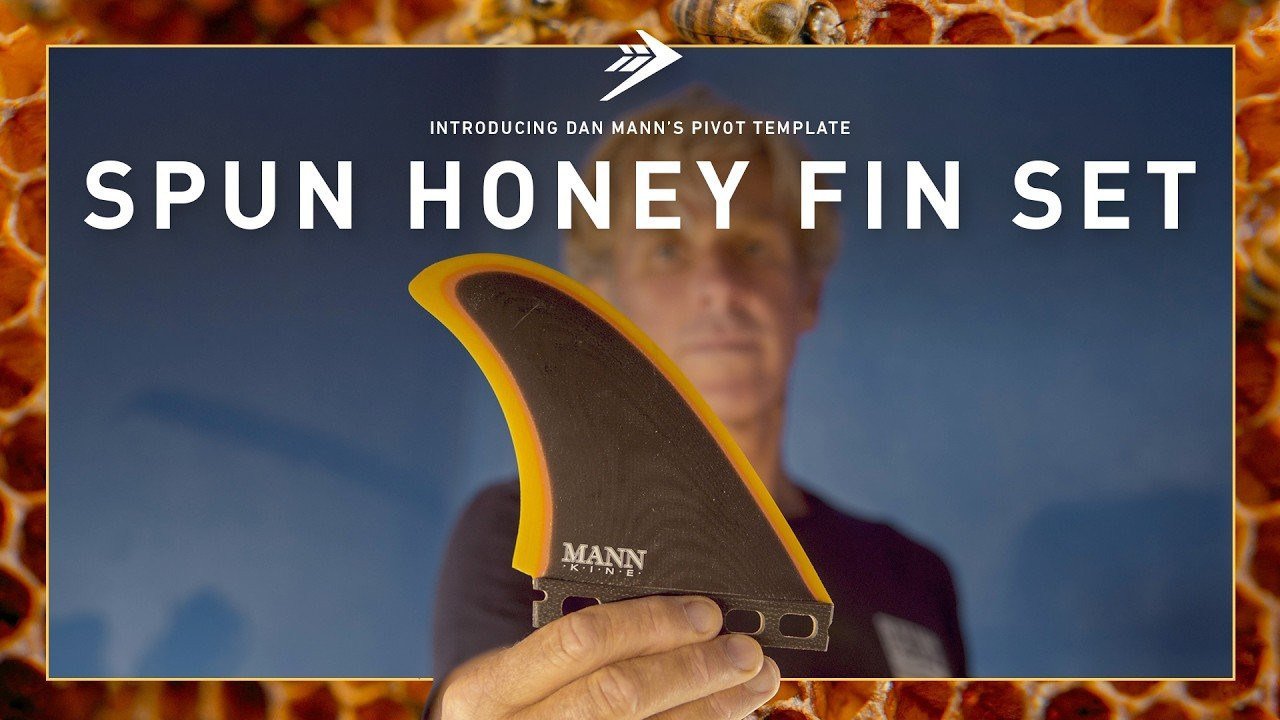 Introducing the Spun Honey Fin Set designed by Dan Mann, crafted specifically for his all-new Spun Honey shape.<br /><br />Living firmly in the pivot template world, the Spun Honey template is a fun and forgiving fin with a long base that has a raked tip, and most notably, doesn't sit very deep in the water. The long base is designed to give you plenty of drive off the bottom part of the fin, with release and pivotability off the saucy tip. The tip isn't very bulbous, it's meant to be rakey like a performance fin. And because they sit shallower in the water, the long base is sits right where all of the power is. The template has an 80/20 foil that's super clean, no bumps or thick spots, with a clean taper that let's the water flow perfectly off the back of it.<br /><br />This fin set is constructed from a traditional fiberglass layup, offering a familiar and welcoming flex pattern underfoot, closer to glass-ons.<br /><br />Shop the Spun Honey Fin Set in USA:<br />Shop the Spun Honey Fin Set in ANZ:<br />Shop the Spun Honey Fin Set in EU:<br />Shop the Spun Honey Fin Set in UK:<br /><br />Follow us on Instagram:<br />https://www.instagram.com/firewiresurfboards<br />https://www.instagram.com/dan__mann