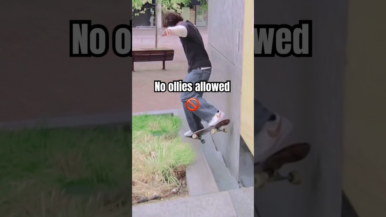 Imagine if the ollie was never invented 🧐<br /><br />Follow em! 👉 https://www.instagram.com/maceomoreau?igsh=NTc4MTIwNjQ2YQ==