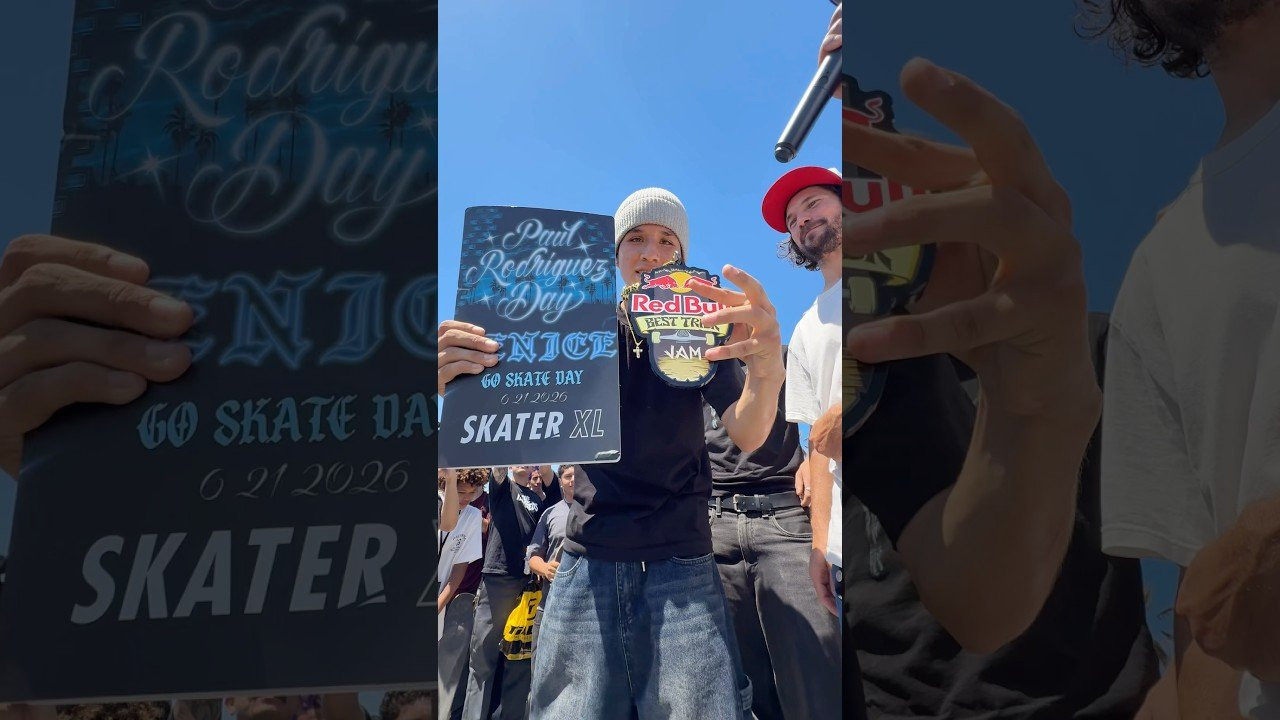 Happy go skate day! Best trick went down in Venice Beach, California