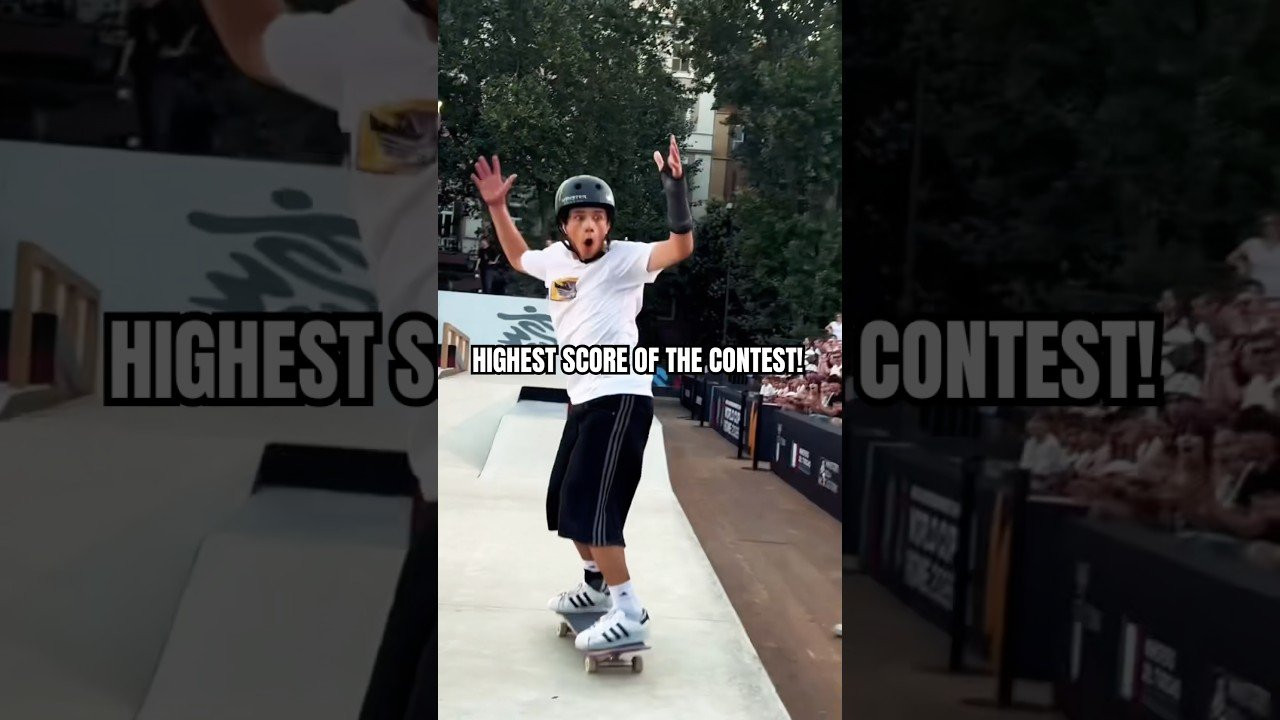 Biggy front blunt bs flip FIRST TRY IN THE CONTEST?! <br /><br />Follow em! 👉 https://www.instagram.com/julian_agliardi?igsh=NTc4MTIwNjQ2YQ==