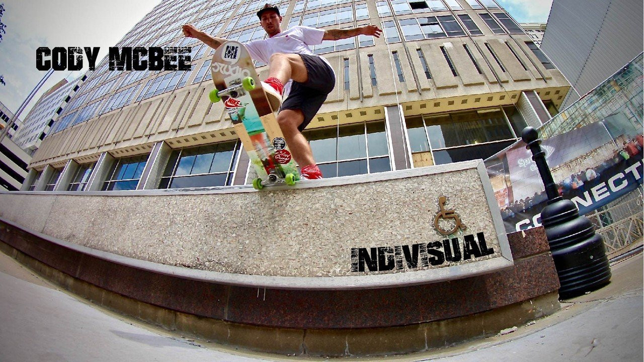 Cody McBee's Part from the Full Length Skateboarding Film INDIVISUAL. Film/Edit: Chris Barber.