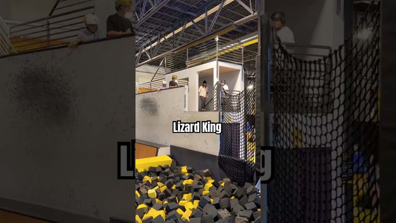 FOAM PIT! ◼️🟨<br /><br />Follow em for more 👉 https://www.instagram.com/bigbizliz?igsh=NTc4MTIwNjQ2YQ==