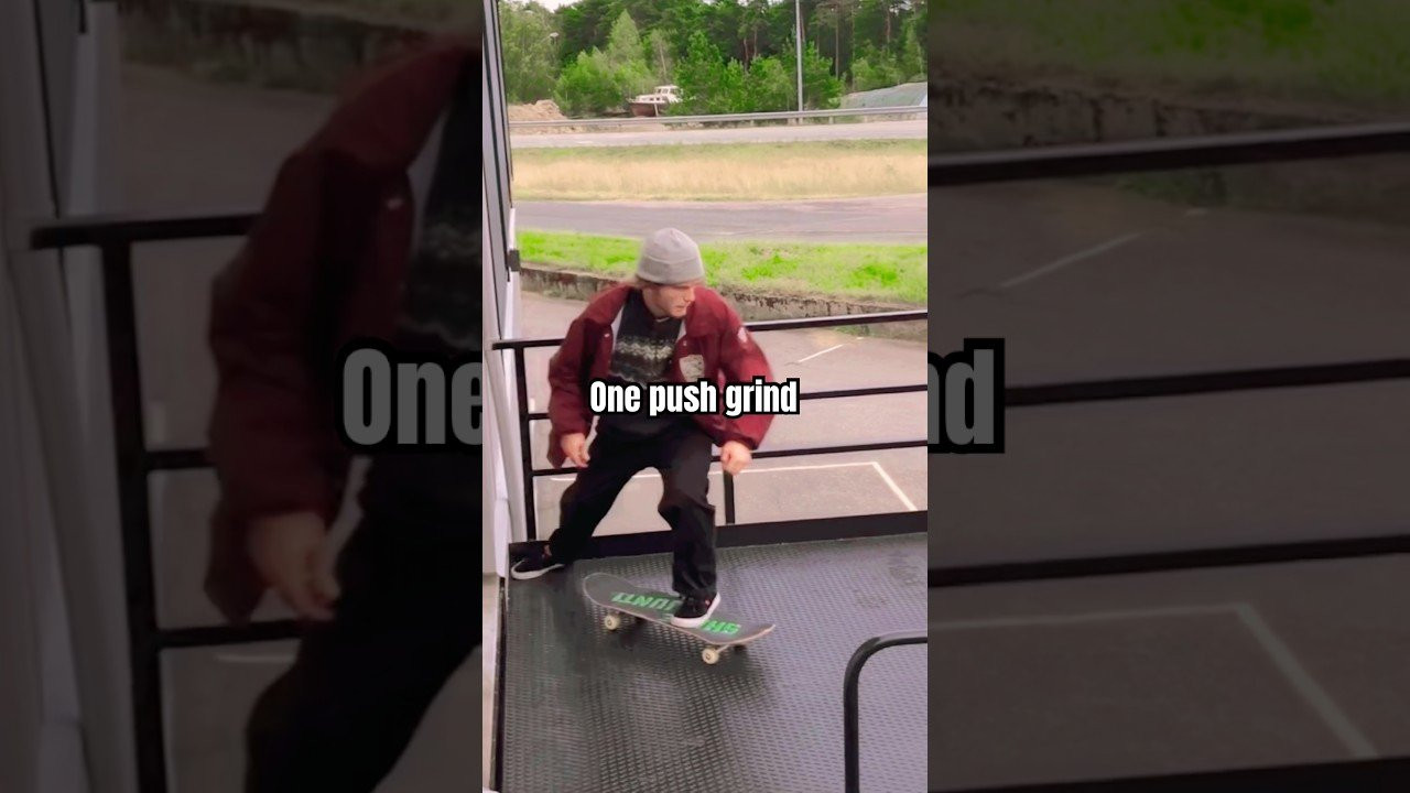 So much skill, only need 1/2 a push. 😮‍💨<br /><br />Follow em! 👉 https://www.instagram.com/fredriktangerud?igsh=NTc4MTIwNjQ2YQ==