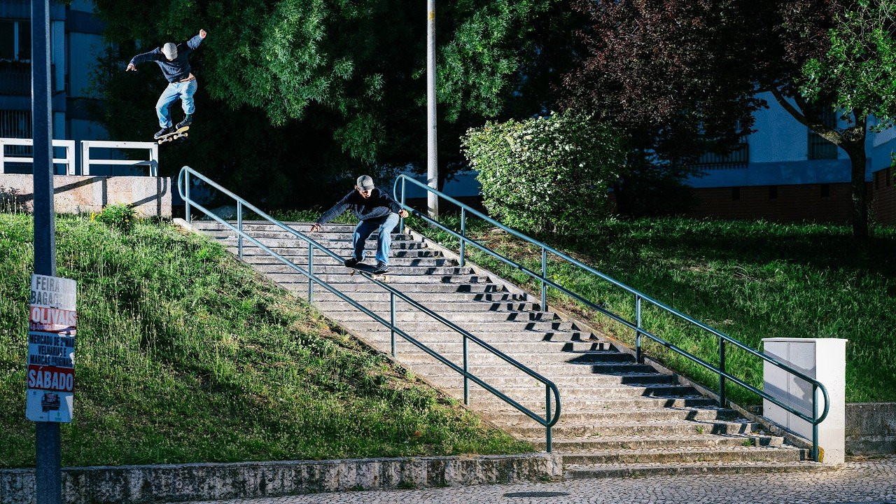 Jake and Bennet add their own selection of spots as Jake scores longest distance grinded in this year's DUOS competition. An incredibly tasteful part that again leaves us speechless about what is possible in just 10 days. Enjoy. <br /><br />One skater & one filmer (hence the DUO) get 10 days to film a part in the city of Lisbon, Portugal. They compete for 22.000€ prize money in total.<br /><br />DUOS 2026:<br /><br />Patrick Praman & Devin Lopez<br />Carlos Ribeiro & Marcos De Souza<br />Daan Van der Linden & Enrique Mayor<br />Aleksei Krasniy & Dmitry Brylev<br />Jake Yanko & Bennet Rahm<br /><br />VXF Artist: Daniel Lang