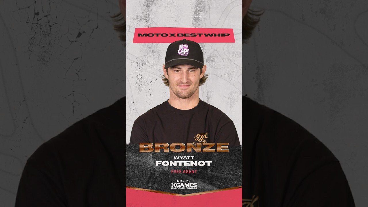 Wyatt Fontenot takes home Bronze in Moto X Best Whip at MoonPay X Games Sacramento 2026!<br />____<br /><br />X Games — your destination for all things action sports, music, lifestyle and everything in between. <br /><br />Visit our official homepage at http://xgames.com for more coverage and highlights.<br /><br />SUBSCRIBE: https://www.youtube.com/XGames<br /><br />Check us on Social @XGames:<br />Instagram ► https://instagram.com/xgames<br />TikTok ► https://www.tiktok.com/@XGames<br />Twitter ► https://twitter.com/xgames<br />Facebook ► https://facebook.com/XGames<br />Twitch ► https://www.twitch.tv/xgames<br />Snapchat ► @xgames<br /><br />Thanks for watching #XGames!