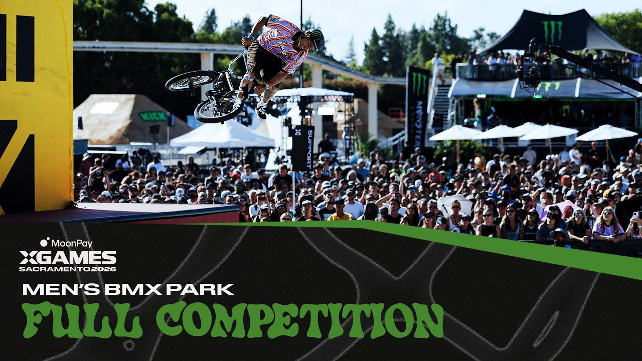 Watch the full Men’s BMX Park competition from MoonPay X Games Sacramento 2026!<br /><br />Park is a style of BMX riding featuring a variety of obstacles such as ramps, bowls, quarterpipes and box jumps arranged in a challenging and creative layout. Riders use these obstacles to perform a variety of tricks, airs and grinds, incorporating a majority or all features into a single run. Using the contours of the course to gain speed instead of pedaling, X Games Park BMX riders use the obstacles for the air necessary to do huge tricks like 720s, double tailwhip combos and various inverts. Competitors are judged based on execution of maneuvers, degree of difficulty, variety, flow, originality, style and amplitude (height of airs). BMX riders compete in 3 runs.<br /><br />____<br /><br />X Games — your destination for all things action sports, music, lifestyle and everything in between. <br /><br />Visit our official homepage at http://xgames.com for more coverage and highlights.<br /><br />SUBSCRIBE: https://www.youtube.com/XGames<br /><br />Check us on Social @XGames:<br />Instagram ► https://instagram.com/xgames<br />TikTok ► https://www.tiktok.com/@XGames<br />Twitter ► https://twitter.com/xgames<br />Facebook ► https://facebook.com/XGames<br />Twitch ► https://www.twitch.tv/xgames<br />Snapchat ► @xgames<br /><br />Thanks for watching #XGames!