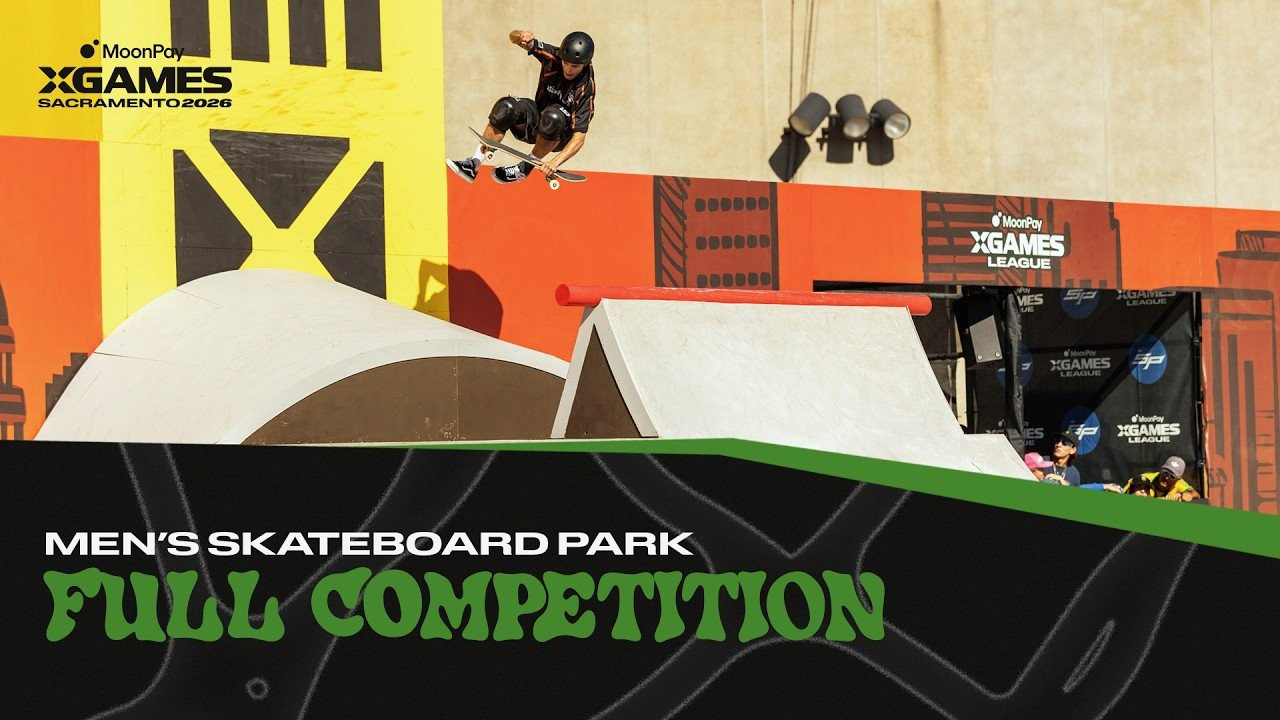 Watch the full Men's Skateboard Park competition from MoonPay X Games Sacramento 2026!<br /><br />Park is a style of skateboarding that takes place on a smooth, curving course featuring a mix of bowls, quarterpipes and other transition-style obstacles. Skateboarders generate speed using the transitions and use the vertical sections to launch into the air for tricks like 540s, flips and grinds. Judging is based on overall impression, taking into account difficulty, originality, amplitude, variety and style throughout the run.<br />____<br /><br />X Games — your destination for all things action sports, music, lifestyle and everything in between. <br /><br />Visit our official homepage at http://xgames.com for more coverage and highlights.<br /><br />SUBSCRIBE: https://www.youtube.com/XGames<br /><br />Check us on Social @XGames:<br />Instagram ► https://instagram.com/xgames<br />TikTok ► https://www.tiktok.com/@XGames<br />Twitter ► https://twitter.com/xgames<br />Facebook ► https://facebook.com/XGames<br />Twitch ► https://www.twitch.tv/xgames<br />Snapchat ► @xgames<br /><br />Thanks for watching #XGames!