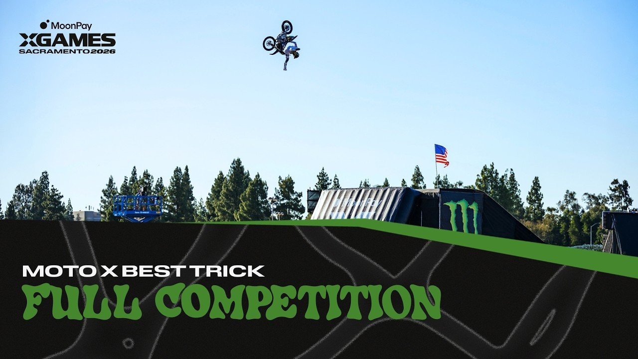 Watch the full Moto X Best Trick competition from MoonPay X Games Sacramento 2026!<br /><br />Best Trick has been a staple of freestyle motocross competitions since the turn of the century. Riders attempt to execute the most difficult and innovative tricks possible. Riders are judged on the overall difficulty and execution of a single trick, and creativity is highly valued – never-been-done tricks are usually scored very well.<br /><br />____<br /><br />X Games — your destination for all things action sports, music, lifestyle and everything in between. <br /><br />Visit our official homepage at http://xgames.com for more coverage and highlights.<br /><br />SUBSCRIBE: https://www.youtube.com/XGames<br /><br />Check us on Social @XGames:<br />Instagram ► https://instagram.com/xgames<br />TikTok ► https://www.tiktok.com/@XGames<br />Twitter ► https://twitter.com/xgames<br />Facebook ► https://facebook.com/XGames<br />Twitch ► https://www.twitch.tv/xgames<br />Snapchat ► @xgames<br /><br />Thanks for watching #XGames!