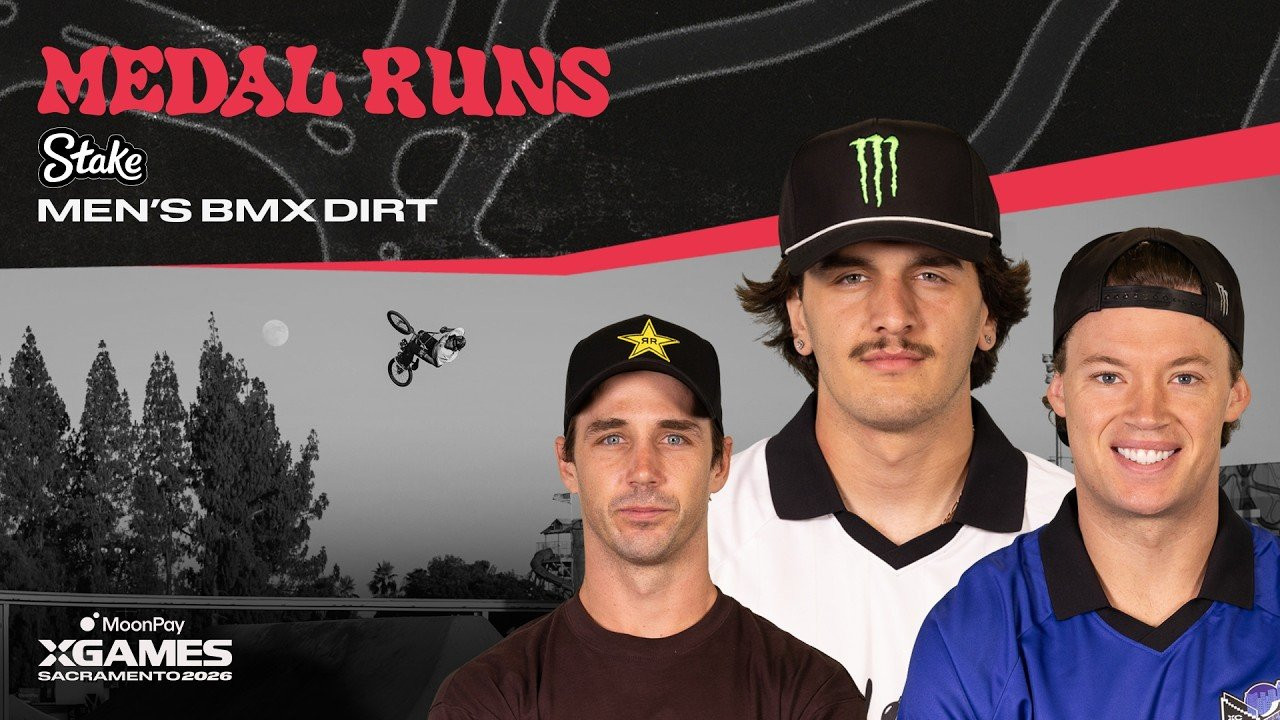 Watch the Top 3 Medal Runs from Stake Men's BMX Dirt competition from X Games Sacramento 2026!<br /><br />Born from the rhythmic trails riding, BMX Dirt competitions date back decades. In fact, Dirt was one of just two BMX disciplines contested at the first X Games in 1995. The X Games Dirt course is never the same, changing in size and flow from year-to-year. The course usually features between four and six jumps, and riders start from a raised platform that provides the speed necessary to negotiate the course. The jump takeoff lips typically are eight to 11 feet high, and riders jump over gaps that vary from 14 to 30 feet long. The competition is judged on amplitude, creativity, style, difficulty of tricks and flow of run.<br /><br />____<br /><br />X Games — your destination for all things action sports, music, lifestyle and everything in between. <br /><br />Visit our official homepage at http://xgames.com for more coverage and highlights.<br /><br />SUBSCRIBE: https://www.youtube.com/XGames<br /><br />Check us on Social @XGames:<br />Instagram ► https://instagram.com/xgames<br />TikTok ► https://www.tiktok.com/@XGames<br />Twitter ► https://twitter.com/xgames<br />Facebook ► https://facebook.com/XGames<br />Twitch ► https://www.twitch.tv/xgames<br />Snapchat ► @xgames<br /><br />Thanks for watching #XGames!