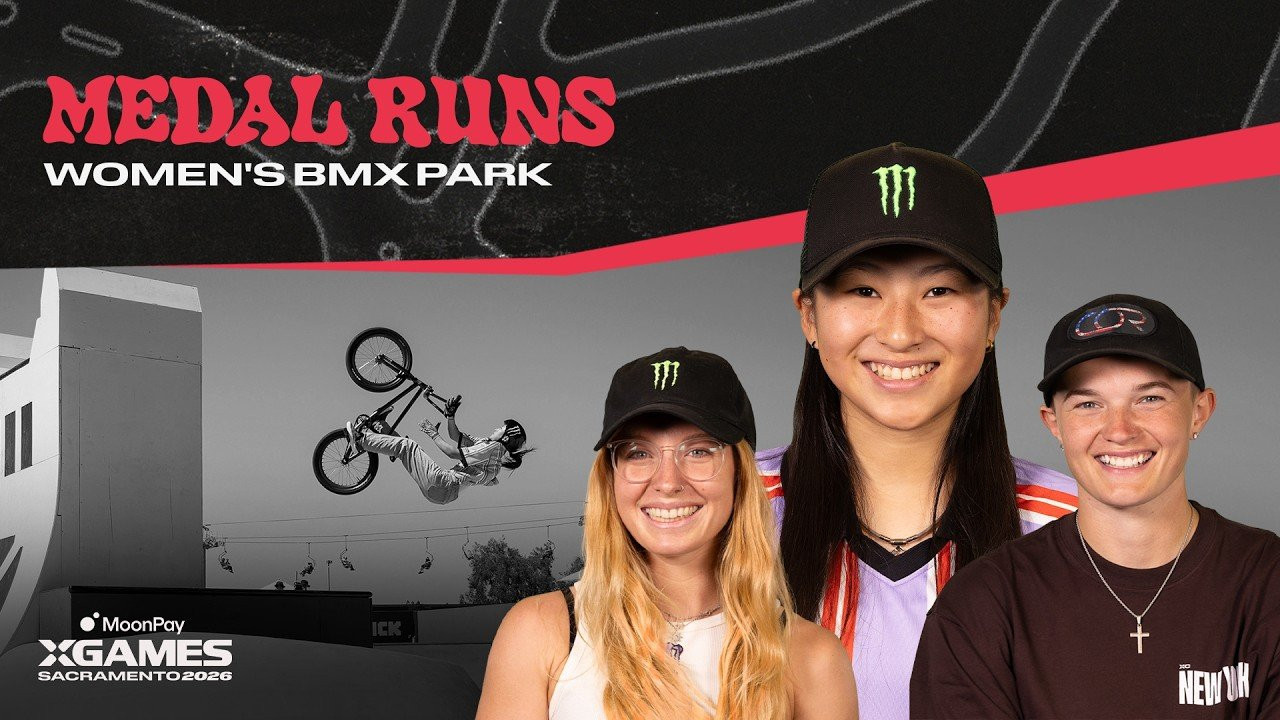 Watch the Top 3 Medal Runs from Women's BMX Park competition from MoonPay X Games Sacramento 2026!<br /><br />BMX Park blends technical street tricks with high-flying aerials on a course packed with ramps, walls, rails and transitions. Riders throw down back-to-back tricks with speed, flow, and style as judges look for difficulty, originality, and execution. Don’t miss this showcase of progression and power from the best women in BMX.<br /><br />____<br /><br />X Games — your destination for all things action sports, music, lifestyle and everything in between. <br /><br />Visit our official homepage at http://xgames.com for more coverage and highlights.<br /><br />SUBSCRIBE: https://www.youtube.com/XGames<br /><br />Check us on Social @XGames:<br />Instagram ► https://instagram.com/xgames<br />TikTok ► https://www.tiktok.com/@XGames<br />Twitter ► https://twitter.com/xgames<br />Facebook ► https://facebook.com/XGames<br />Twitch ► https://www.twitch.tv/xgames<br />Snapchat ► @xgames<br /><br />Thanks for watching #XGames!