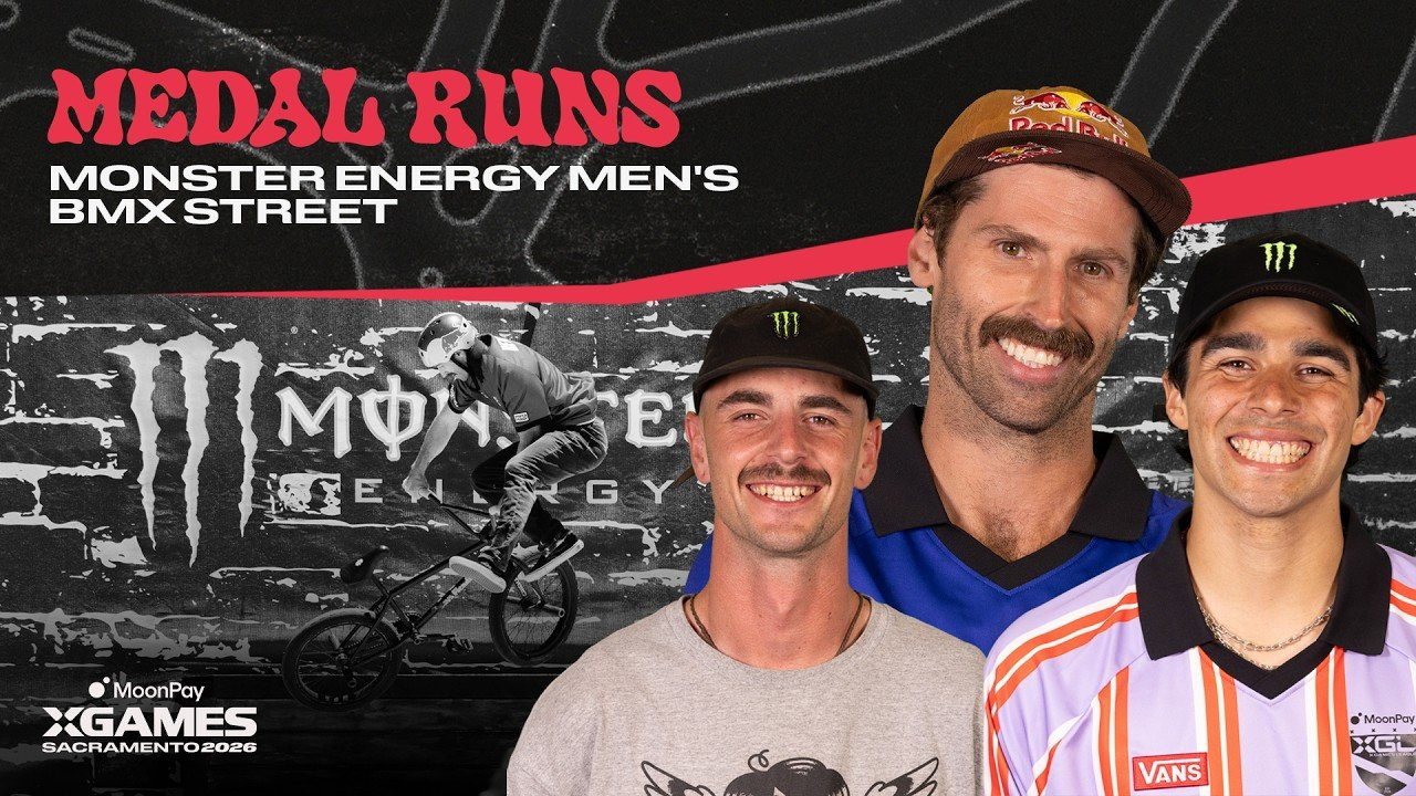 Watch the Top 3 Medal Runs from Monster Energy Men's BMX Street competition from MoonPay X Games Sacramento 2026!<br /><br />BMX street contests approximate the most common form of urban BMX riding, utilizing obstacles common to city settings – like handrails, stairs, ledges, benches and outdoor tables – on a purpose-built course. Competitors do an assortment of grinds, tailwhips, rotations, gap-to-obstacle tricks and more on the course, often combining multiple maneuvers into a single trick. BMX street requires a high level of creativity, adaptability and technical skill, as riders must navigate the urban landscape and perform tricks with precision and control. In competitions, judges evaluate the difficulty, execution and originality of tricks.<br /><br />____<br /><br />X Games — your destination for all things action sports, music, lifestyle and everything in between. <br /><br />Visit our official homepage at http://xgames.com for more coverage and highlights.<br /><br />SUBSCRIBE: https://www.youtube.com/XGames<br /><br />Check us on Social @XGames:<br />Instagram ► https://instagram.com/xgames<br />TikTok ► https://www.tiktok.com/@XGames<br />Twitter ► https://twitter.com/xgames<br />Facebook ► https://facebook.com/XGames<br />Twitch ► https://www.twitch.tv/xgames<br />Snapchat ► @xgames<br /><br />Thanks for watching #XGames!