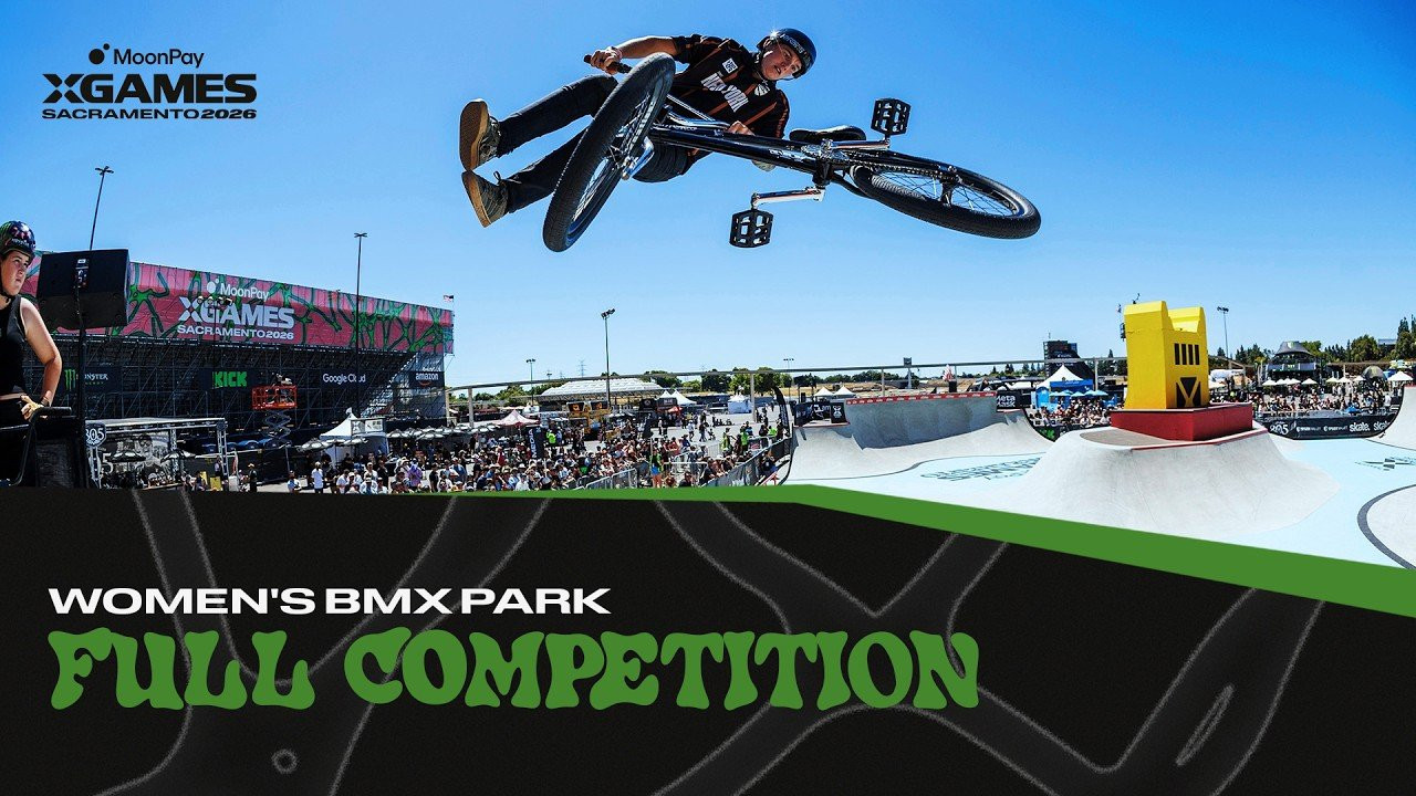 Watch the full Women's BMX Park competition from MoonPay X Games Sacramento 2026!<br /><br />BMX Park blends technical street tricks with high-flying aerials on a course packed with ramps, walls, rails and transitions. Riders throw down back-to-back tricks with speed, flow, and style as judges look for difficulty, originality, and execution. Don’t miss this showcase of progression and power from the best women in BMX.<br /><br />____<br /><br />X Games — your destination for all things action sports, music, lifestyle and everything in between. <br /><br />Visit our official homepage at http://xgames.com for more coverage and highlights.<br /><br />SUBSCRIBE: https://www.youtube.com/XGames<br /><br />Check us on Social @XGames:<br />Instagram ► https://instagram.com/xgames<br />TikTok ► https://www.tiktok.com/@XGames<br />Twitter ► https://twitter.com/xgames<br />Facebook ► https://facebook.com/XGames<br />Twitch ► https://www.twitch.tv/xgames<br />Snapchat ► @xgames<br /><br />Thanks for watching #XGames!