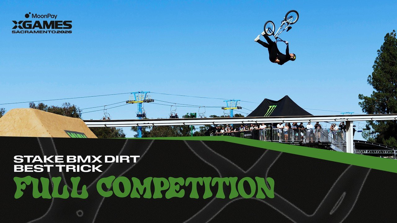 Watch the full Stake BMX Dirt Best Trick competition from MoonPay X Games Sacramento 2026<br /><br />The BMX Dirt Best Trick event features the sport’s most daring athletes going all-in on massive dirt jumps to land their biggest, most technical tricks. With only a few attempts to impress the judges and fans, riders throw down bangers including front flips, 1080s, and tailwhip combos to claim Best Trick bragging rights.<br />____<br /><br />X Games — your destination for all things action sports, music, lifestyle and everything in between. <br /><br />Visit our official homepage at http://xgames.com for more coverage and highlights.<br /><br />SUBSCRIBE: https://www.youtube.com/XGames<br /><br />Check us on Social @XGames:<br />Instagram ► https://instagram.com/xgames<br />TikTok ► https://www.tiktok.com/@XGames<br />Twitter ► https://twitter.com/xgames<br />Facebook ► https://facebook.com/XGames<br />Twitch ► https://www.twitch.tv/xgames<br />Snapchat ► @xgames<br /><br />Thanks for watching #XGames!