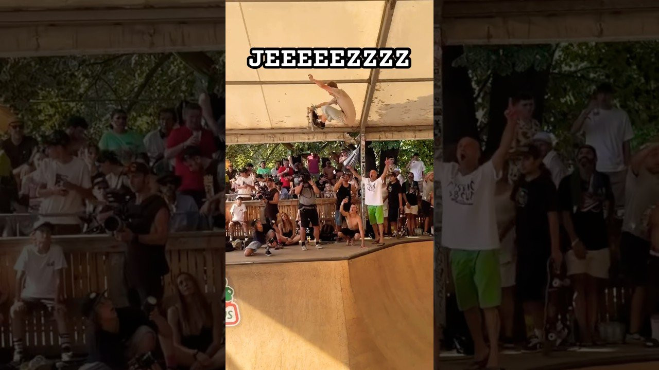12ft air off a 6ft ramp 🤯<br /><br />Follow em! 👉 https://www.instagram.com/oliver_holmdk?igsh=NTc4MTIwNjQ2YQ==