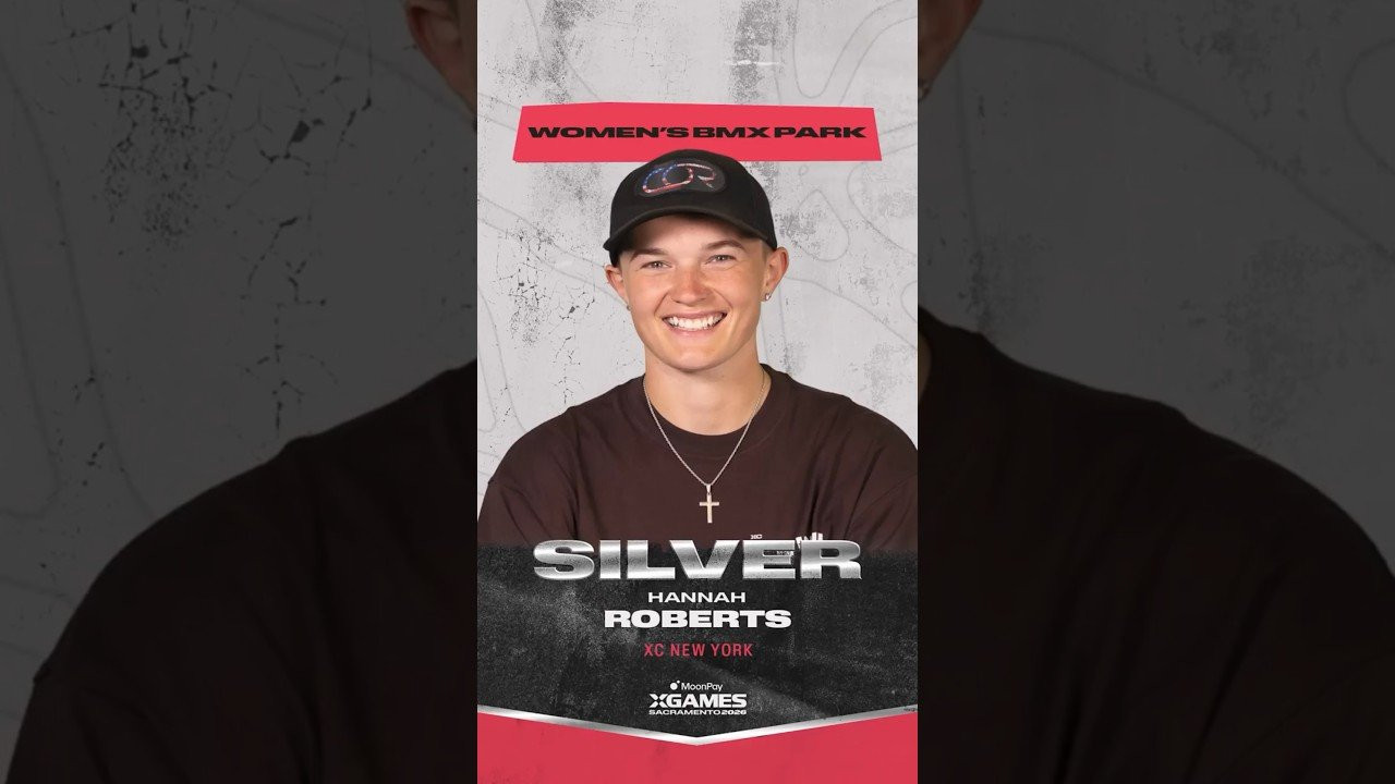 Hannah Roberts snags the silver for XC New York in Women’s BMX Park at @moonpay X Games Sacramento! 🥈<br />____<br /><br />X Games — your destination for all things action sports, music, lifestyle and everything in between. <br /><br />Visit our official homepage at http://xgames.com for more coverage and highlights.<br /><br />SUBSCRIBE: https://www.youtube.com/XGames<br /><br />Check us on Social @XGames:<br />Instagram ► https://instagram.com/xgames<br />TikTok ► https://www.tiktok.com/@XGames<br />Twitter ► https://twitter.com/xgames<br />Facebook ► https://facebook.com/XGames<br />Twitch ► https://www.twitch.tv/xgames<br />Snapchat ► @xgames<br /><br />Thanks for watching #XGames!
