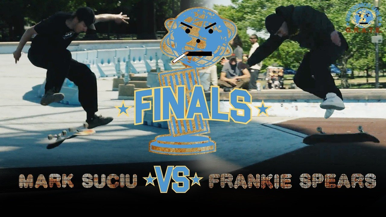 We got 8 of our favorite skaters to play a game of S.K.A.T.E. over the Flushing grate gap until there's one standing. Episode 7 is the final: Frankie Spears v.s. Mark Suciu. <br /><br />Supported by @adidasSkateboarding <br />Video: @gregpnavarro & @MIKESASSDV <br />Editor & Motion Graphics: @gregpnavarro <br />Title Design: Francesco Pini<br />Music: Beat Daddy<br />Producer: Pad Projects<br /><br />https://quartersnacks.com