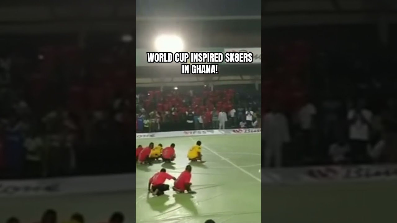 Amazing skaters of Ghana flip the sport of soccer upside down!