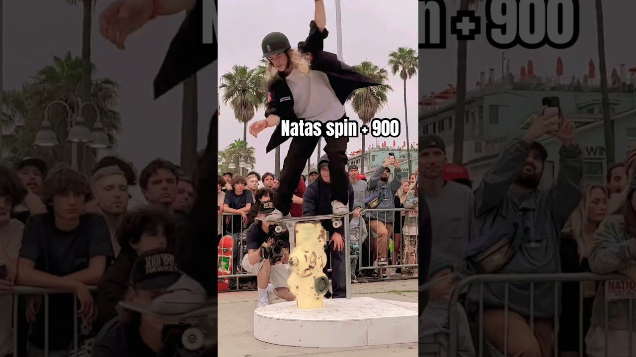 Natas spin 900 IN Venice, not far the original hydrant Natas spun to fame on!<br /><br />Follow Andy! 👉 https://www.instagram.com/authenticandyanderson?igsh=NTc4MTIwNjQ2YQ==