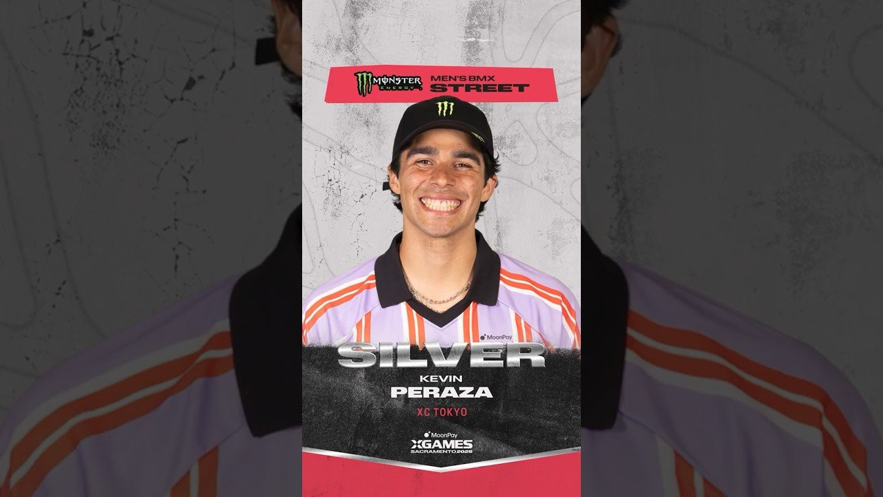Kevin Peraza snags the silver for XC Tokyo in @monsterenergy Men’s BMX Street at @moonpay X Games Sacramento! 🥈<br />____<br /><br />X Games — your destination for all things action sports, music, lifestyle and everything in between. <br /><br />Visit our official homepage at http://xgames.com for more coverage and highlights.<br /><br />SUBSCRIBE: https://www.youtube.com/XGames<br /><br />Check us on Social @XGames:<br />Instagram ► https://instagram.com/xgames<br />TikTok ► https://www.tiktok.com/@XGames<br />Twitter ► https://twitter.com/xgames<br />Facebook ► https://facebook.com/XGames<br />Twitch ► https://www.twitch.tv/xgames<br />Snapchat ► @xgames<br /><br />Thanks for watching #XGames!