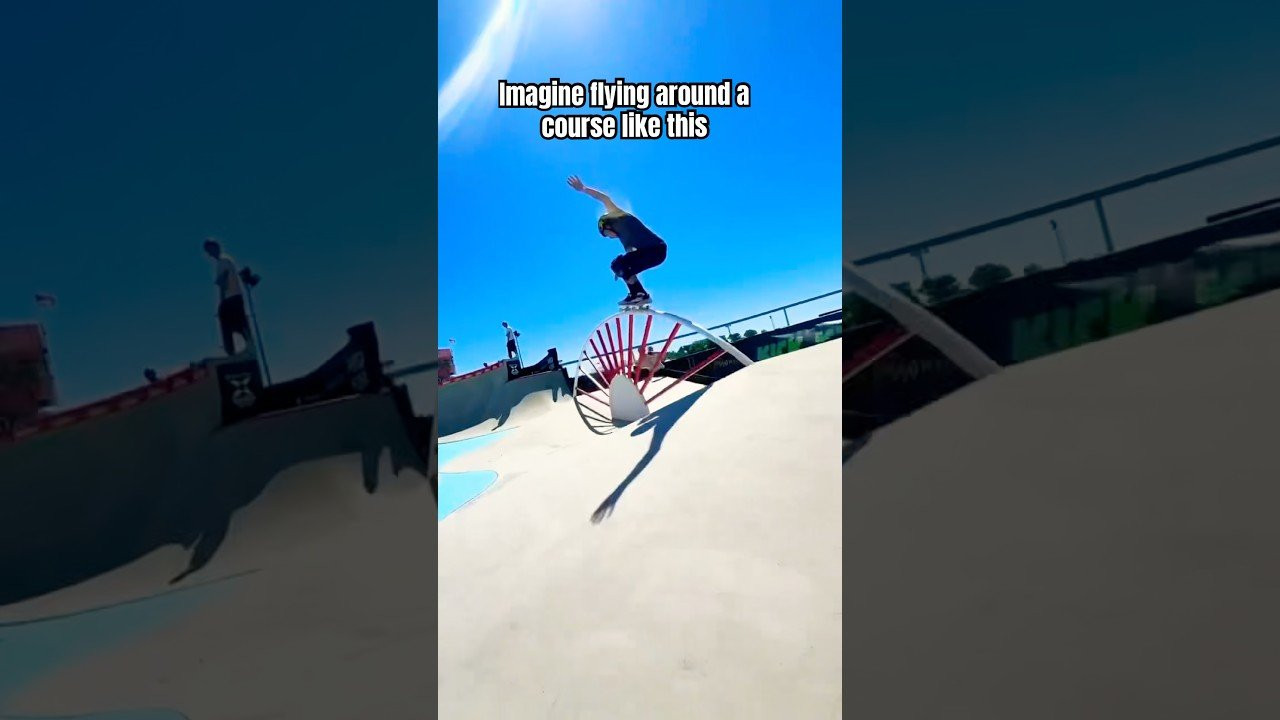 Effortlessly flying around the park 😮<br /><br />Follow em! 👉 https://www.instagram.com/keeganpalmer?igsh=NTc4MTIwNjQ2YQ==