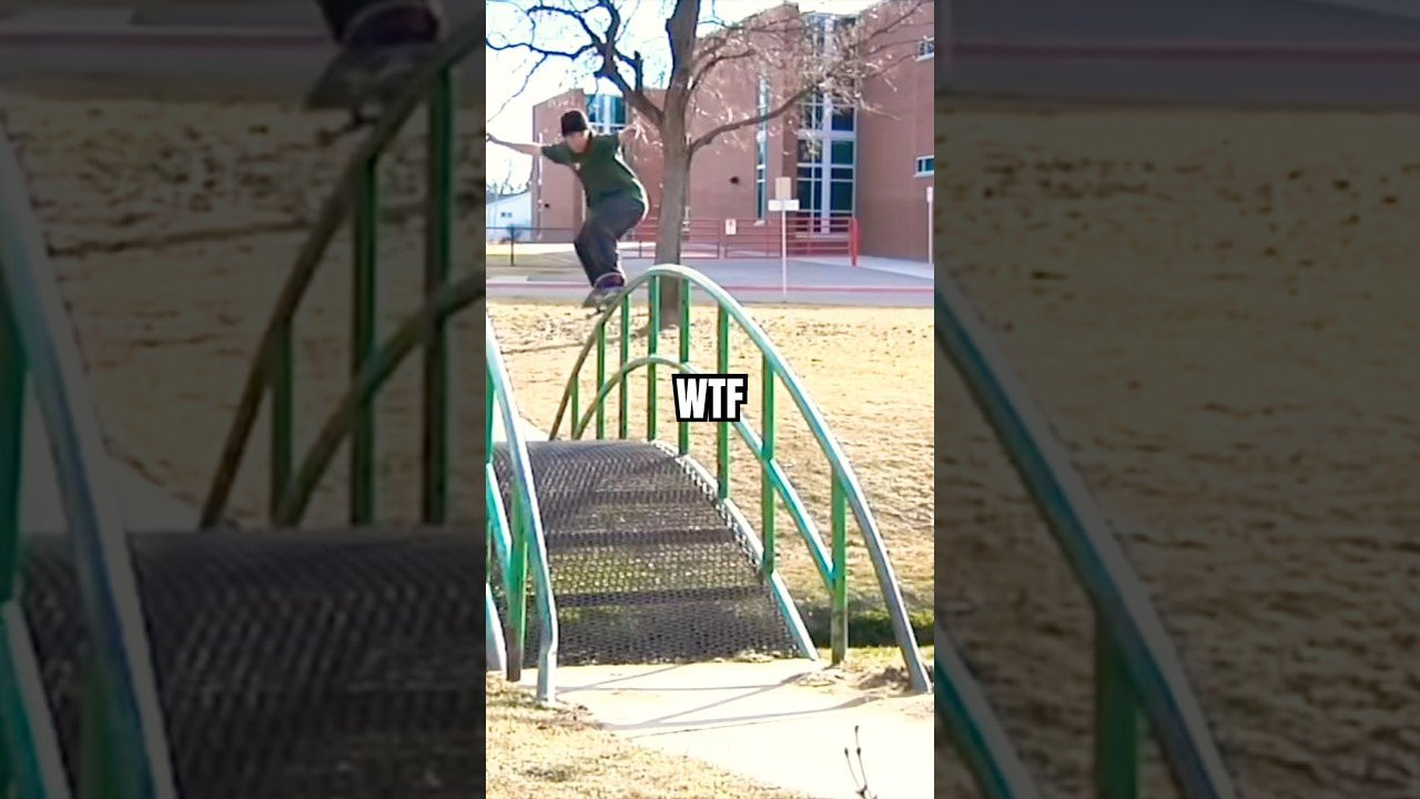 Full rainbow rail over a bridge 😮<br /><br />Follow em for more! 👉 https://www.instagram.com/reel/DGrBhCYsfF0/?igsh=NTc4MTIwNjQ2YQ==