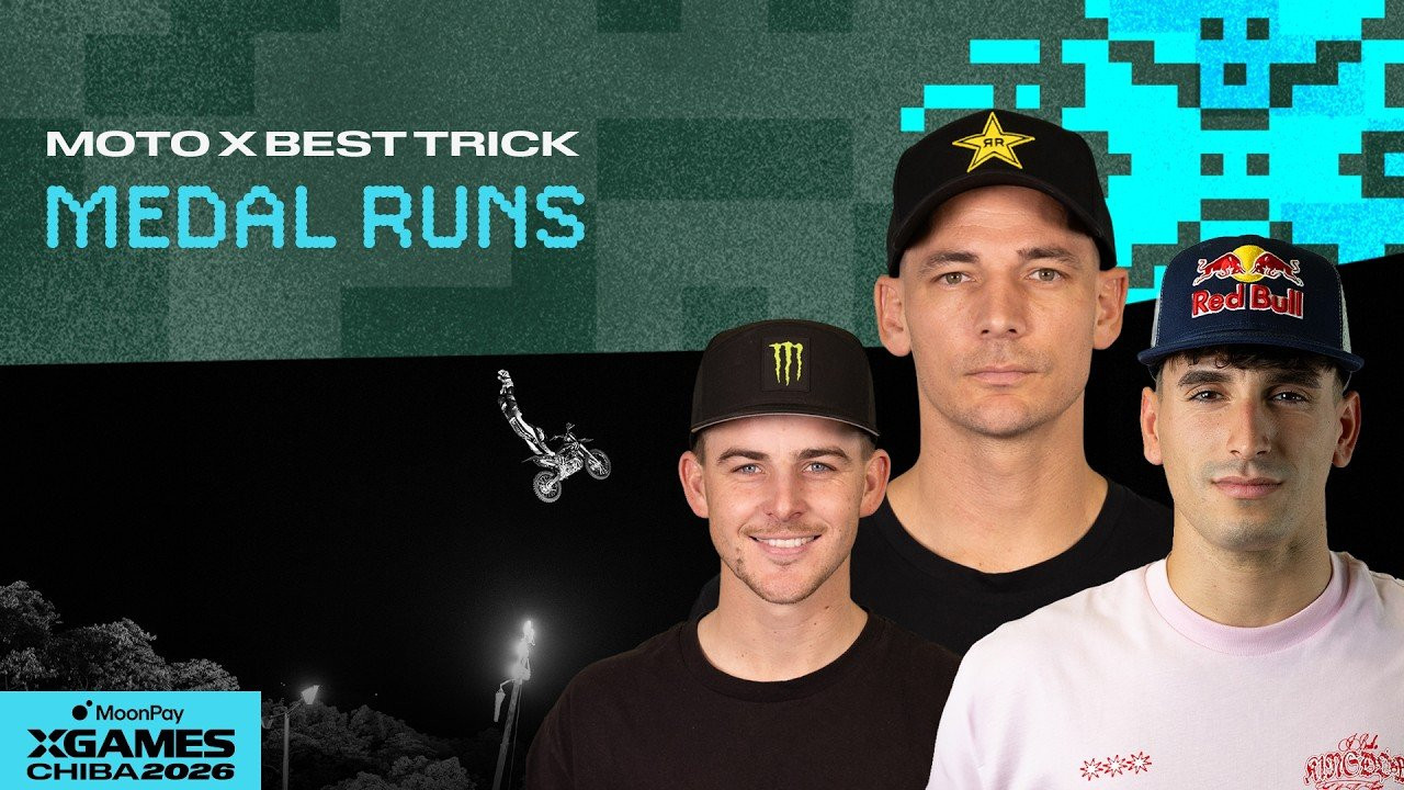 Watch the Top 3 Medal Runs from Moto X Best Trick competition at MoonPay X Games Chiba 2026!<br /><br />Moto X Best Trick Medalists:<br />🥇 Rob Adelberg<br />🥈 Joe Canosa<br />🥉 Ben Richards<br /><br />Best Whip is a fan-favorite Moto X discipline where riders throw their bikes sideways in mid-air and bring them back straight before landing — all for style points. With no timed runs or specific trick requirements, it’s all about amplitude, control, and how sideways you can go.<br /><br />____<br /><br />X Games — your destination for all things action sports, music, lifestyle and everything in between. <br /><br />Visit our official homepage at http://xgames.com for more coverage and highlights.<br /><br />SUBSCRIBE: https://www.youtube.com/XGames<br /><br />Check us on Social @XGames:<br /><br />✖️ Instagram ► https://instagram.com/xgames<br />✖️ TikTok ► https://www.tiktok.com/@XGames<br />✖️ X/Twitter ► https://x.com/xgames<br />✖️ Facebook ► https://facebook.com/XGames<br />✖️ Twitch ► https://www.twitch.tv/xgames<br />✖️ Snapchat ► @xgames<br /><br />Thanks for watching #XGames!